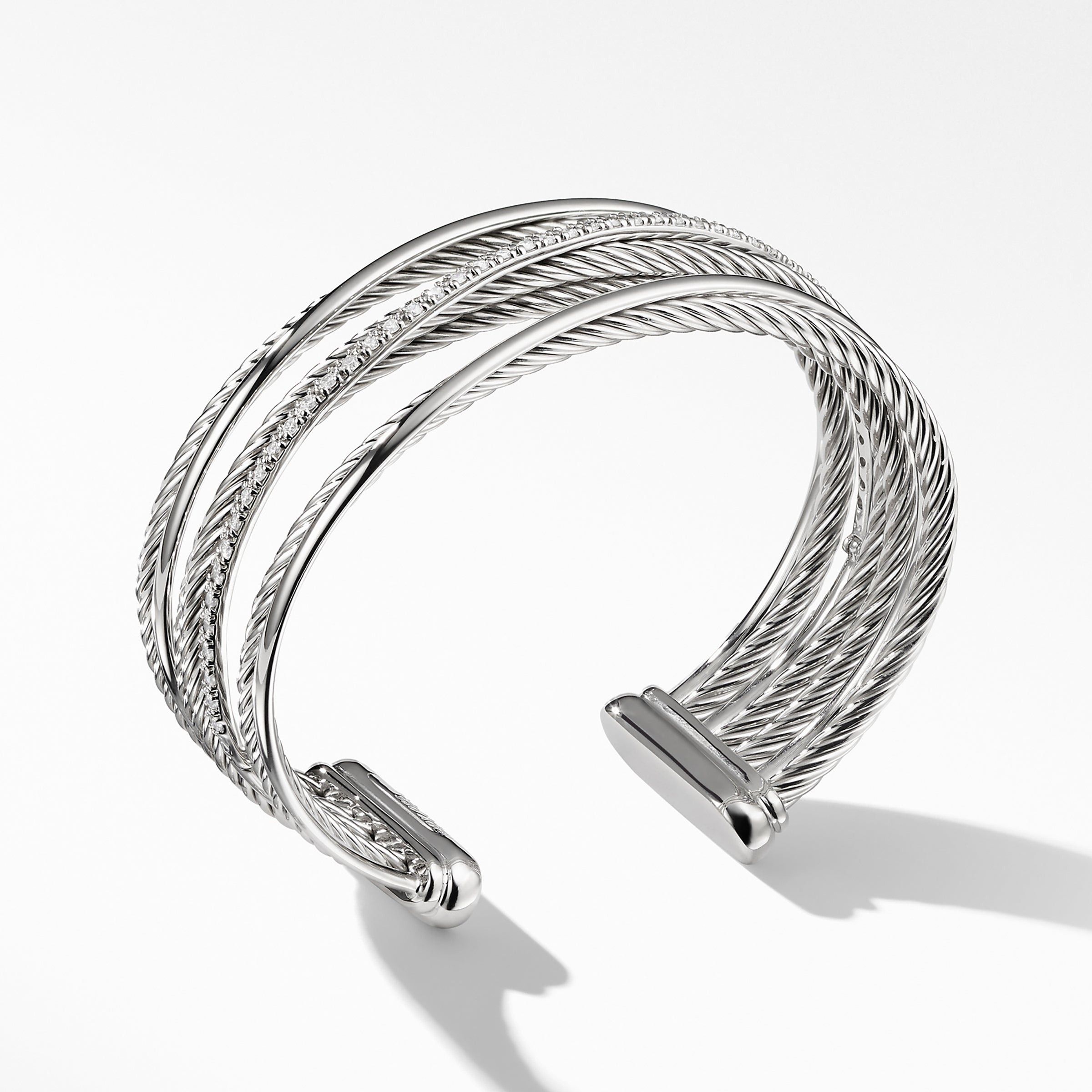David Yurman o1w1db10526 B06785 Size:M/Bracelet in Sterling Silver Size ONE SIZE - 2 Thumbnail