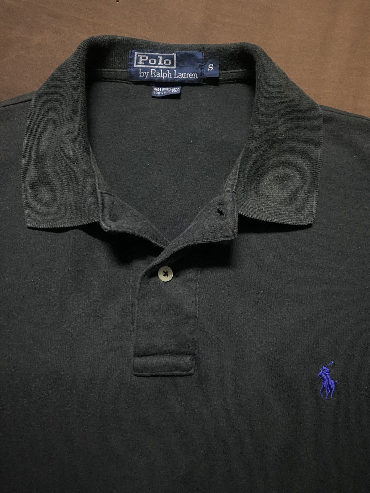 Polo Ralph Lauren Vintage Polo RL Purple Small Pony Polo Shirt Size US S / EU 44-46 / 1 - 3 Thumbnail