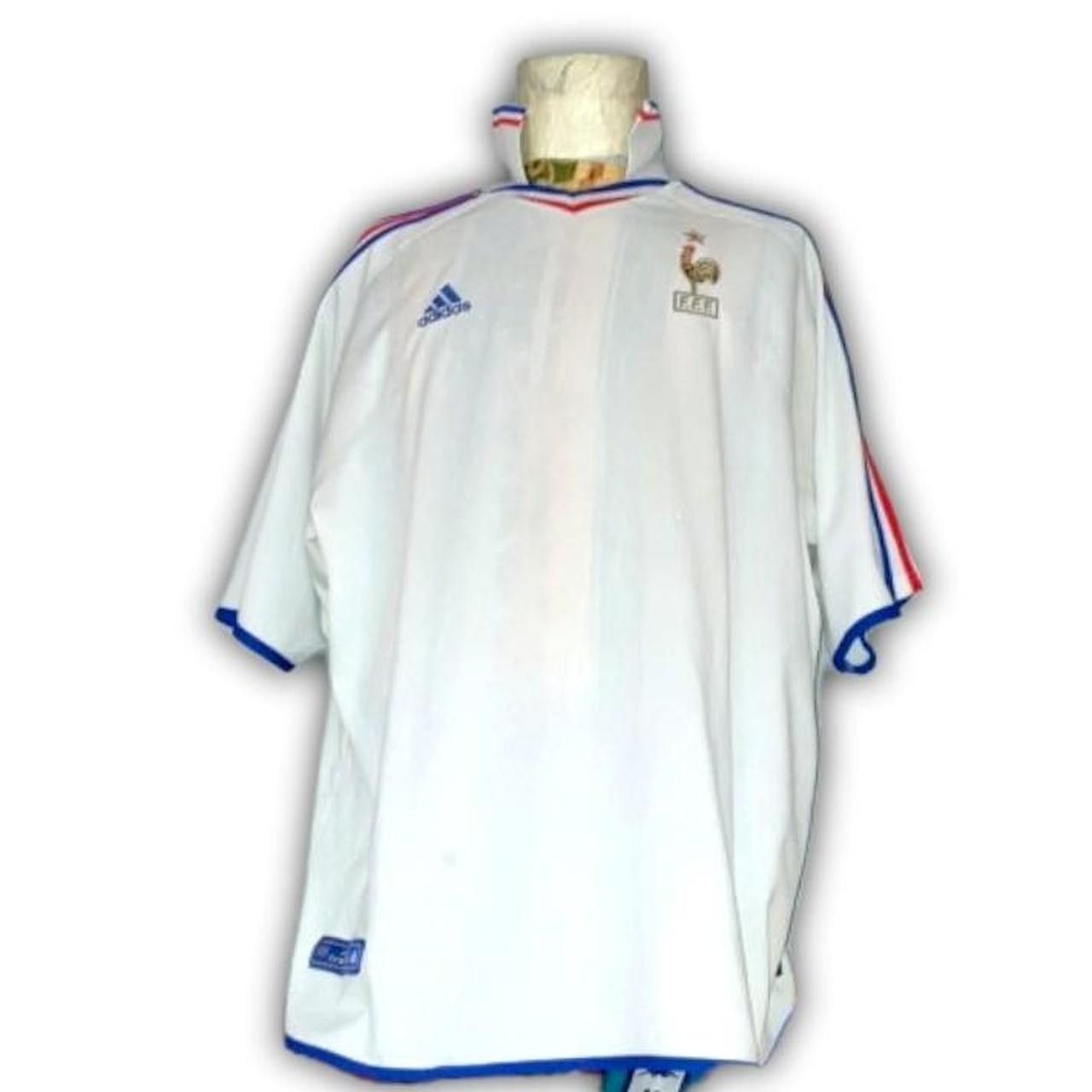 Adidas France 2000 2001 Away Shirt Jersey maillot Size US XXL / EU 58 / 5 - 1 Thumbnail