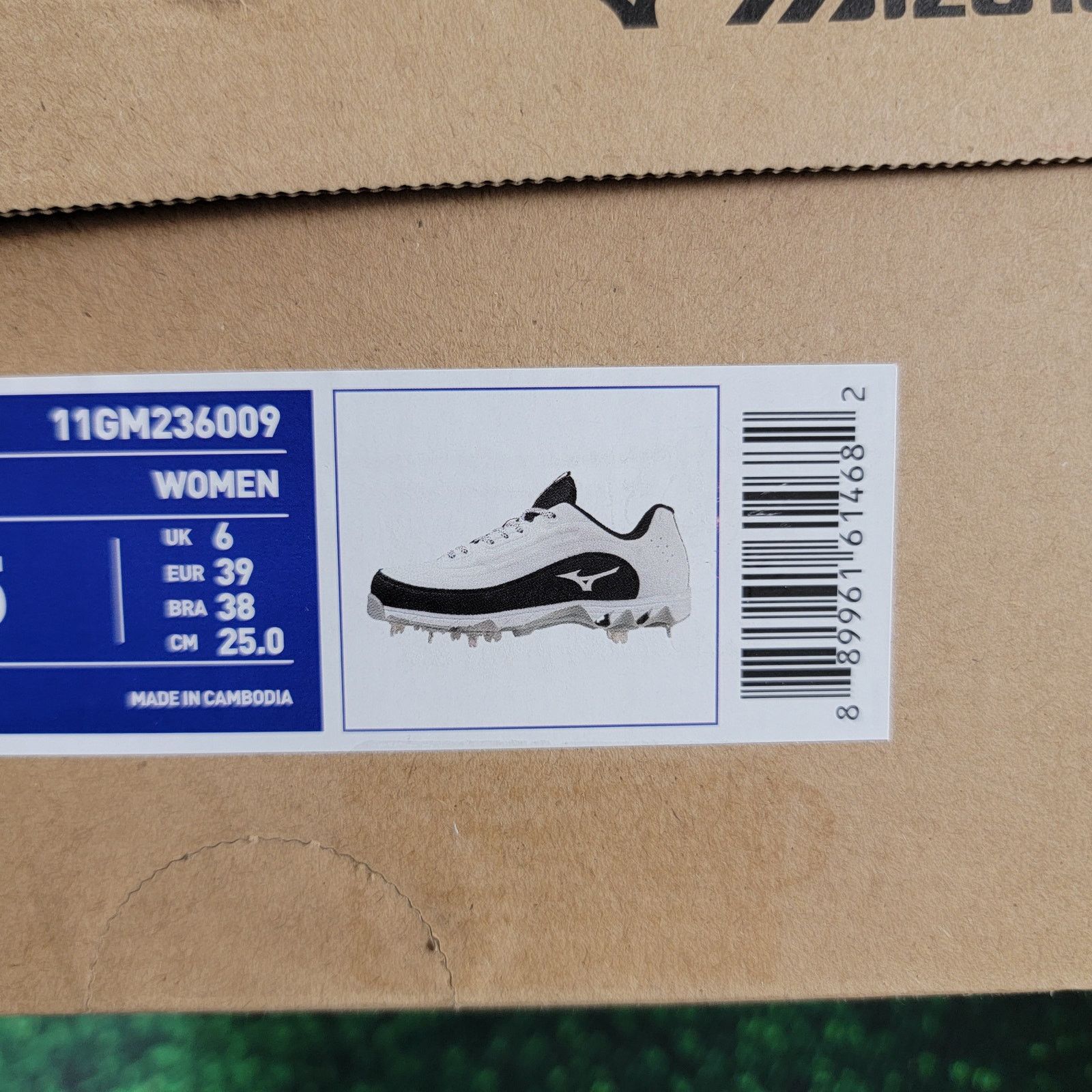 Mizuno Mizuno Softball Cleats 9-Spike Swift 8 White Womens Sz 8.5 Size US 8.5 / IT 38.5 - 8 Thumbnail
