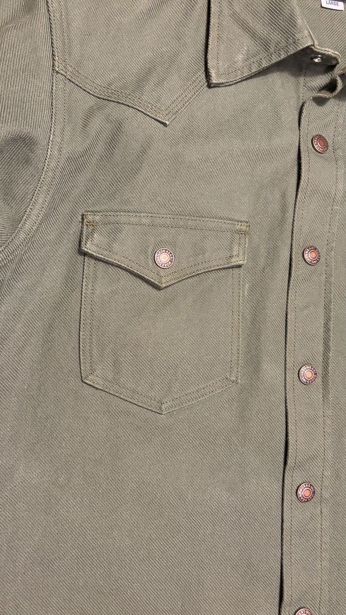 Iron Heart IHSH-235-OLV with Copper Snaps Size US L / EU 52-54 / 3 - 3 Thumbnail