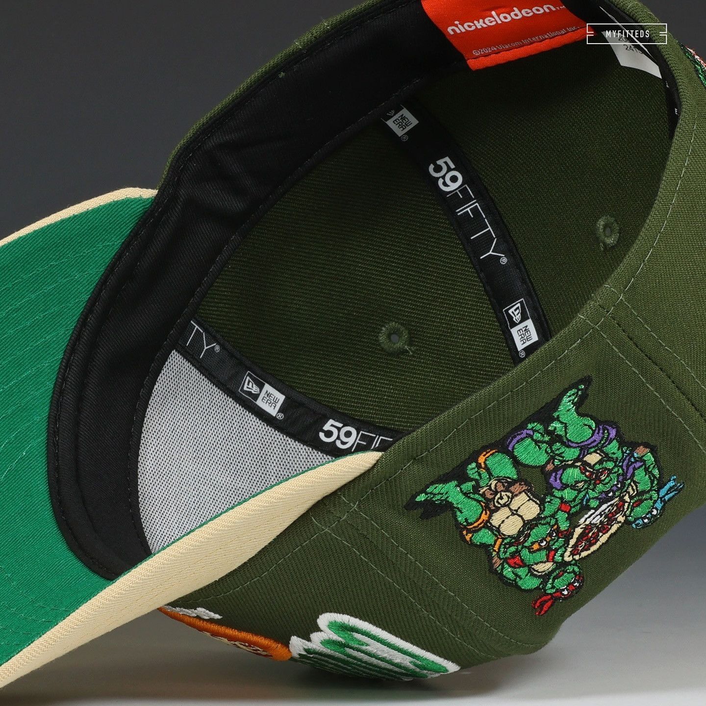 Hat Club × MyFitteds × New Era 7 3/4 TEENAGE MUTANT NINJA