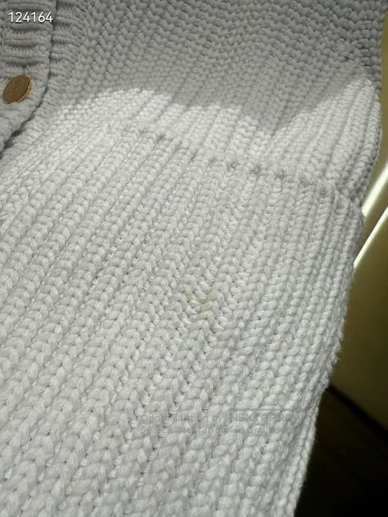 Thom Browne Thom Browne White hem striped gold button knitted hooded j Size S / US 4 / IT 40 - 5 Thumbnail