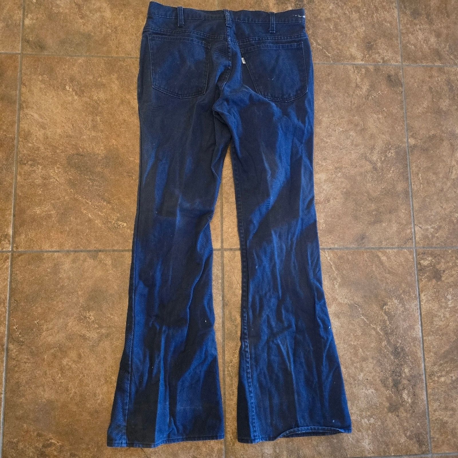 Levi's Navy Denim | LEVI | High Waisted Corduroy Jean Size 32" / US 10 / IT 46 - 2 Thumbnail