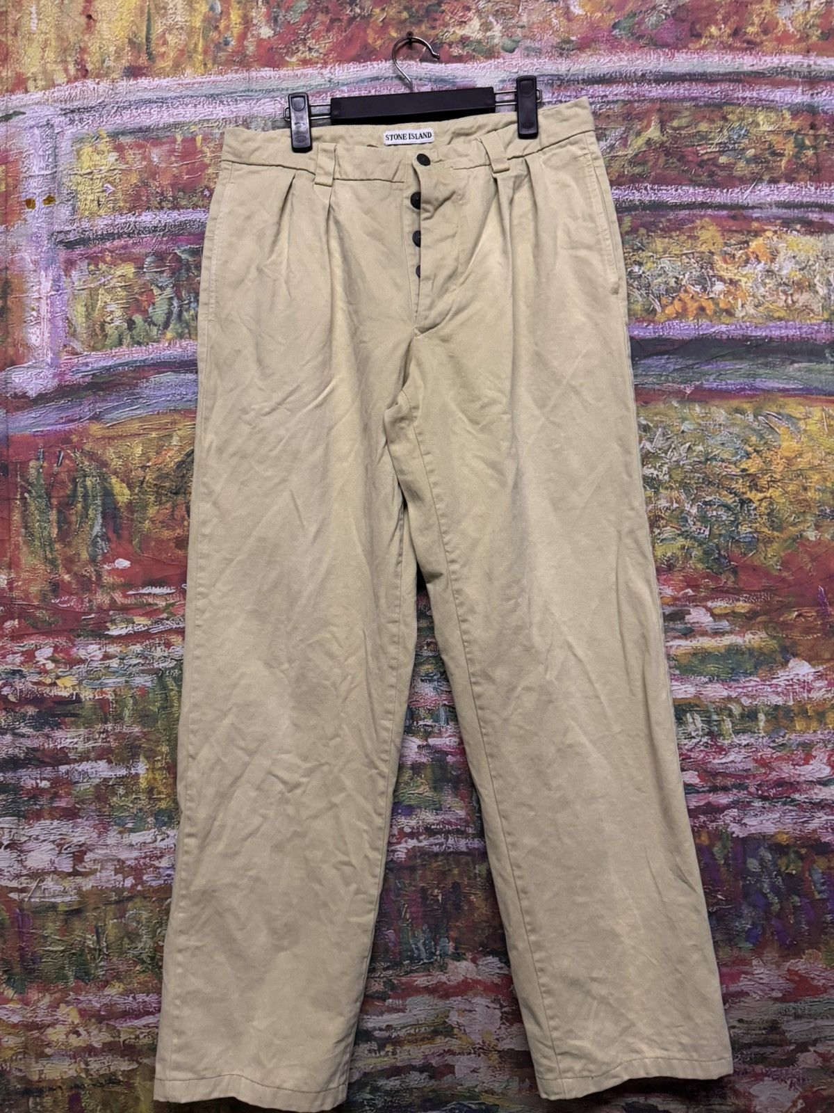 Stone Island Stone Island Pleated Trousers Size US 34 / EU 50 - 3 Thumbnail
