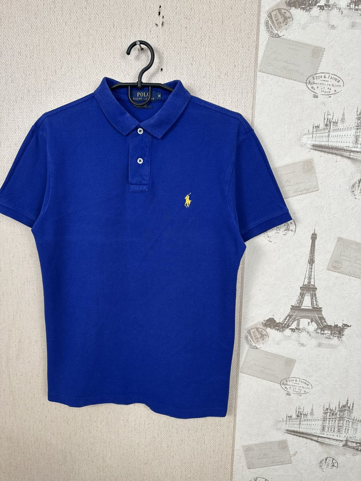 Polo Ralph Lauren 🇺🇸 Polo Ralph Lauren T shirt Men Blue Rare Retro Hype M Size US M / EU 48-50 / 2 - 6 Thumbnail