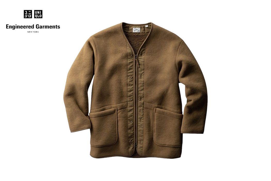 Engineered Garments UNIQLO x ENGINEERED GARMENTS Fleece Collarless