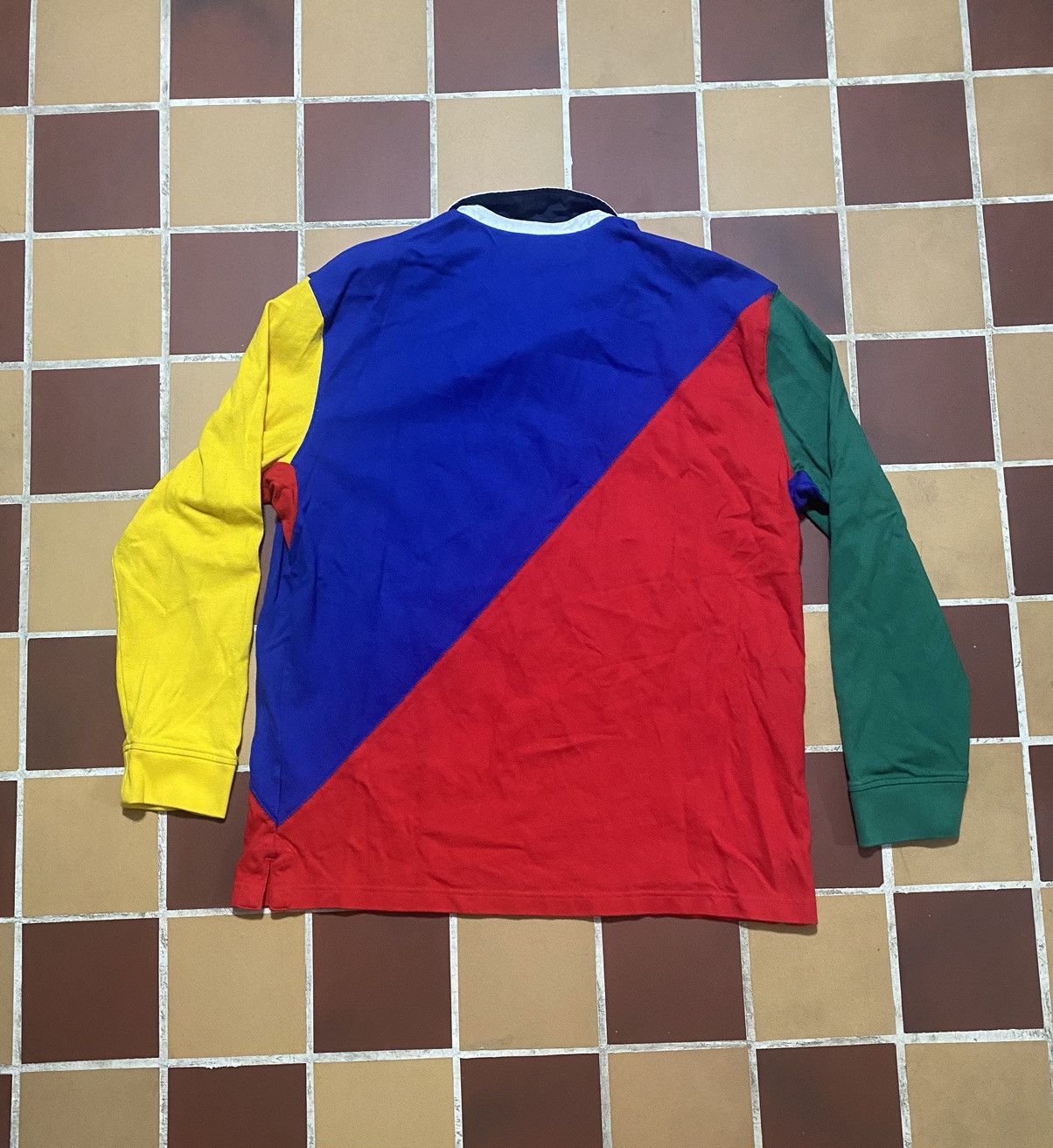 Tommy Hilfiger × Tommy Jeans × Vintage Vintage Tommy Hilfiger Sailing Gear Polo Size US XXL / EU 58 / 5 - 6 Thumbnail