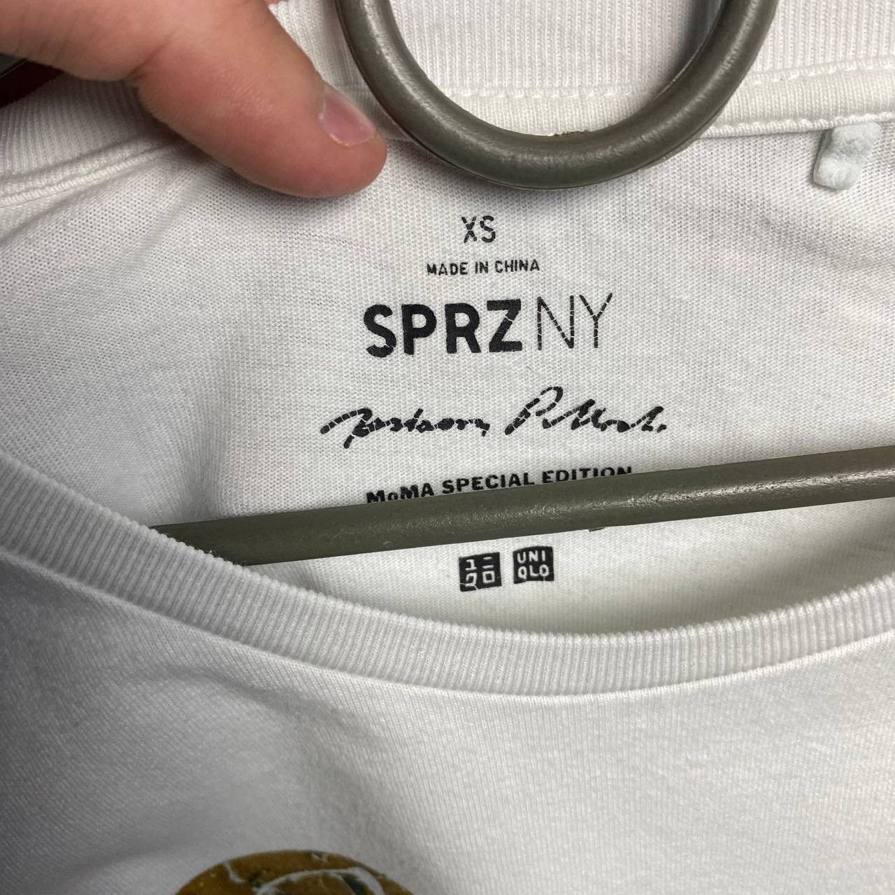 Designer × Uniqlo Mens Uniqlo x Designer x SPRZ NY big logo y2k tee Size US XS / EU 42 / 0 - 3 Thumbnail