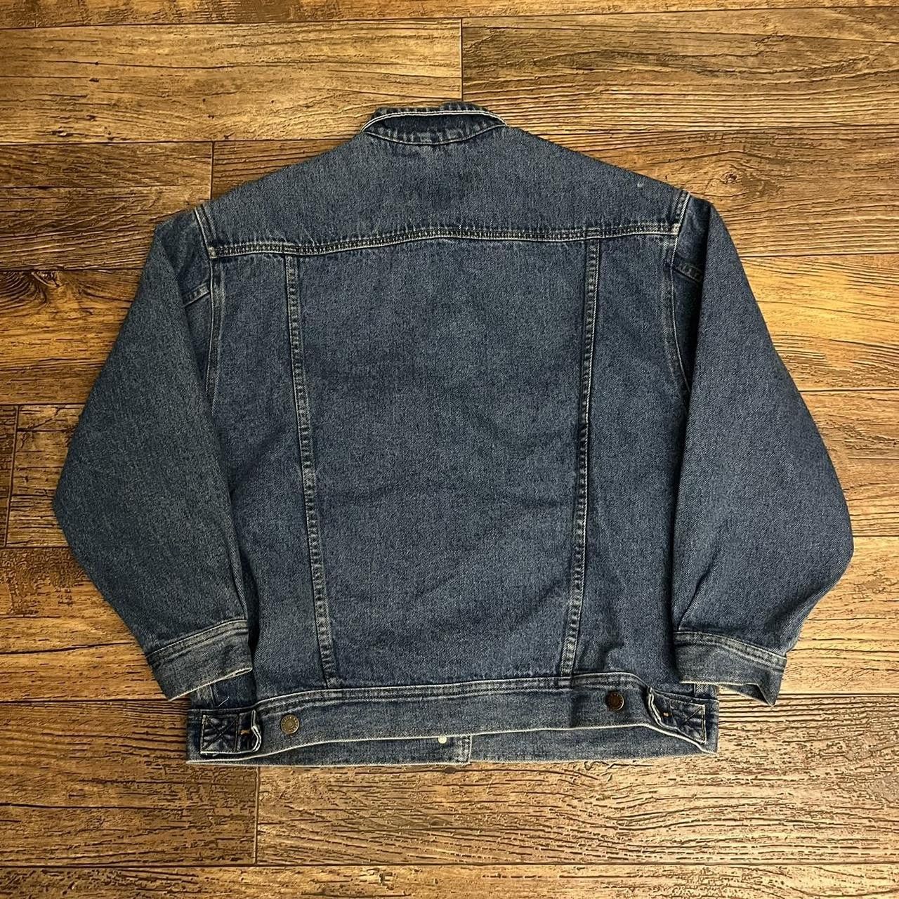 Eddie Bauer 2000’s Eddie Bauer Denim Trucker Jacket Size US M / EU 48-50 / 2 - 2 Thumbnail