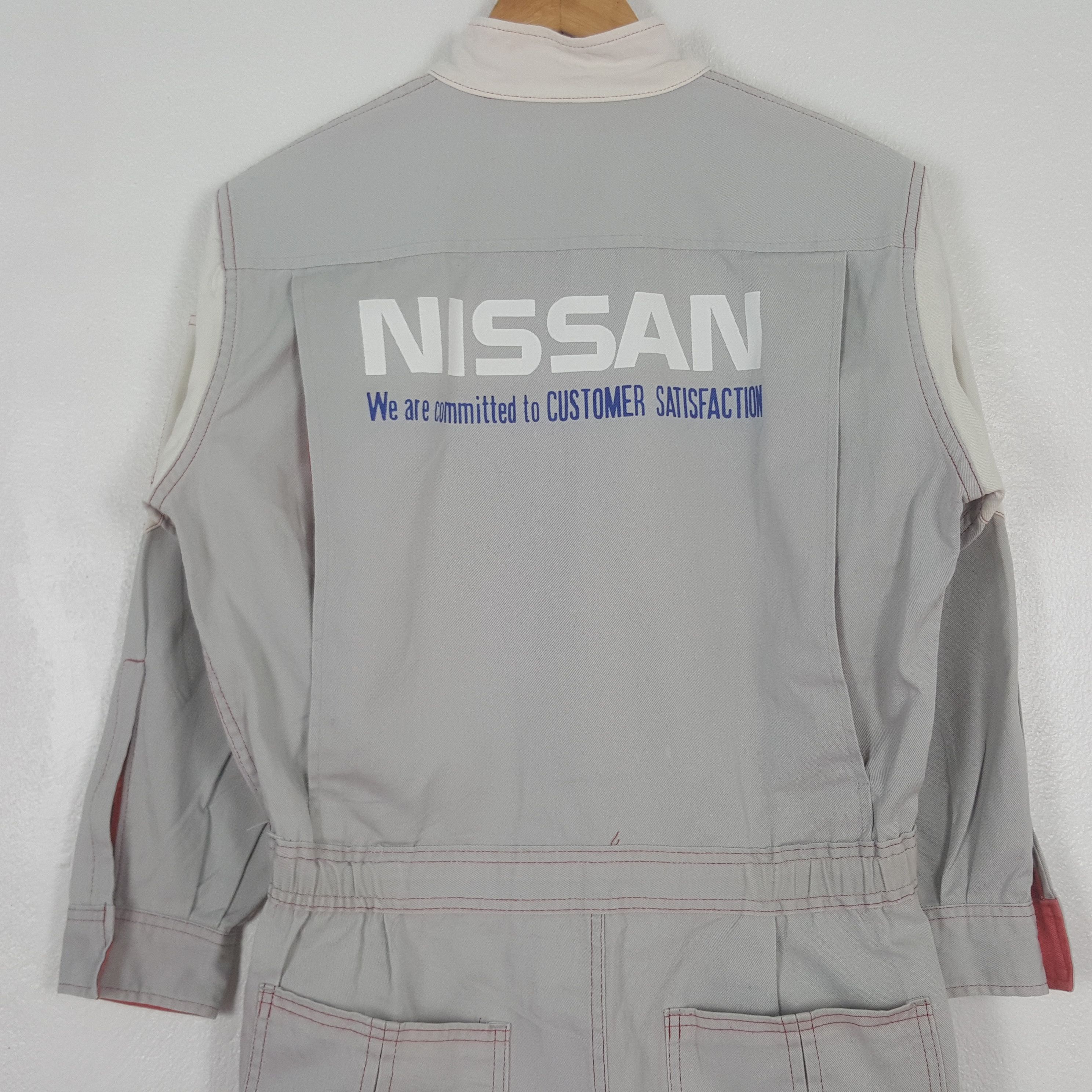 Nissan Vintage Nissan Japanese Racing Coverall Jacket C314N13 Size US M / EU 48-50 / 2 - 2 Thumbnail