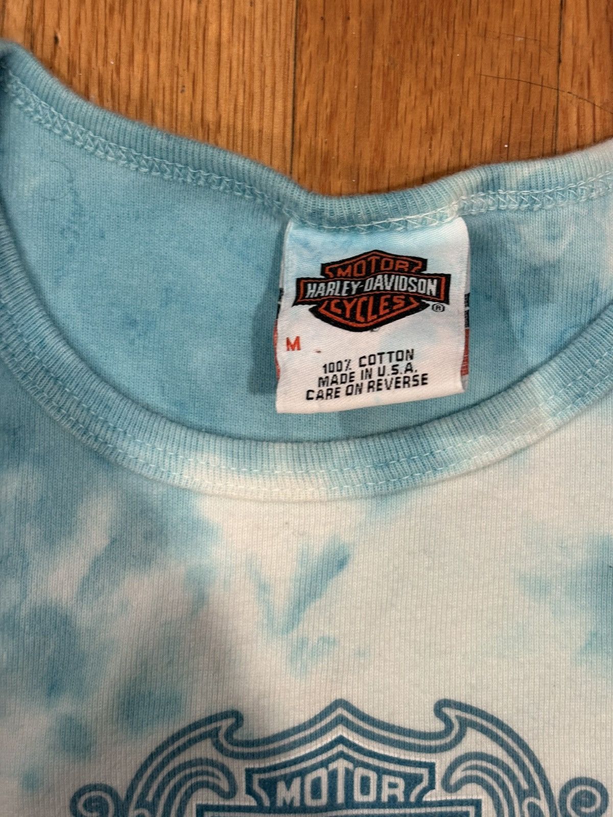 Harley Davidson × Vintage Harley Davidson Tie Dye Size M / US 6-8 / IT 42-44 - 5 Thumbnail
