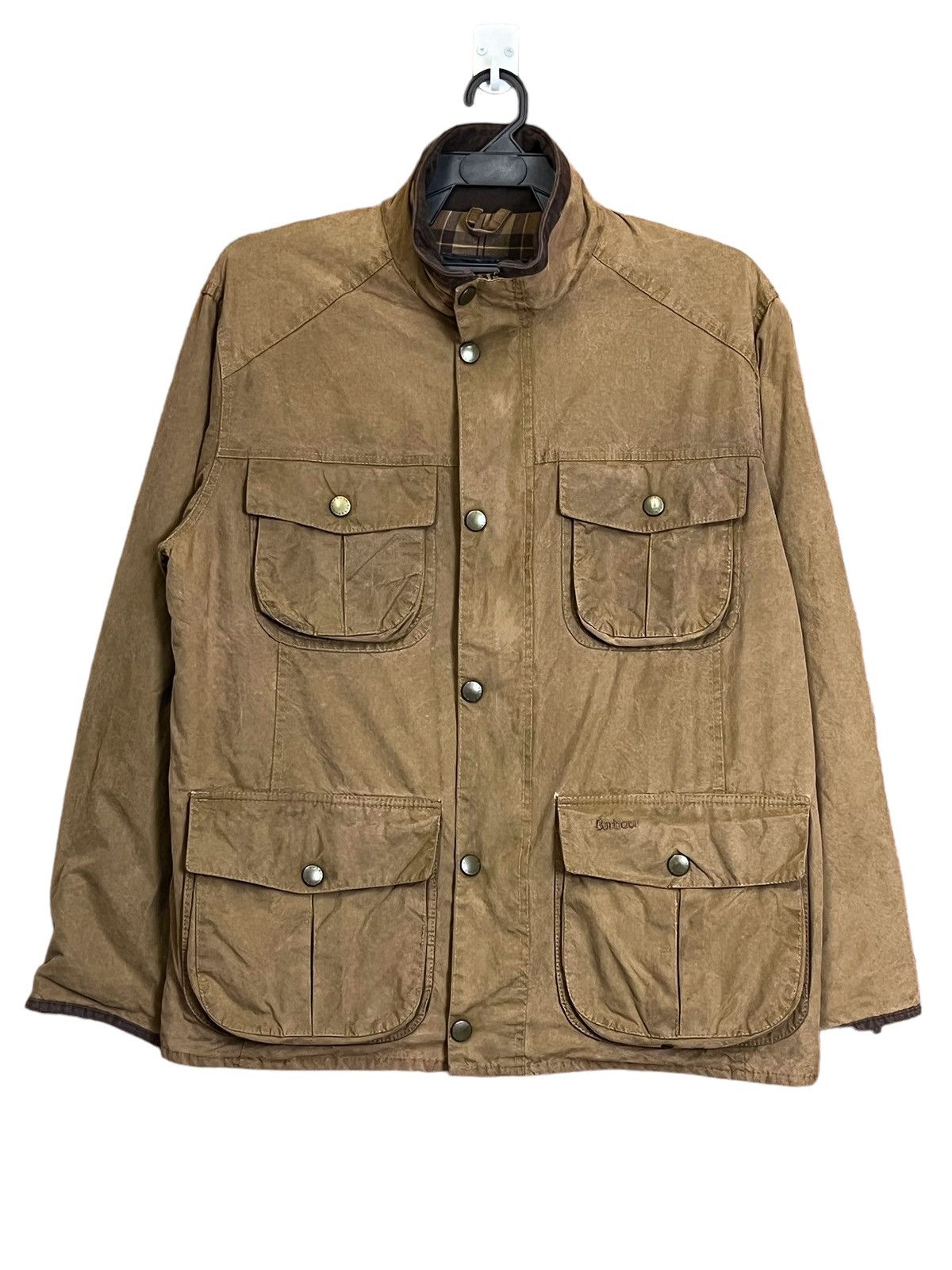 Barbour SICK🔥BARBOUR SYLKOIL WAXED COTTON MENS UTILITY JACKET Size US L / EU 52-54 / 3 - 1 Thumbnail