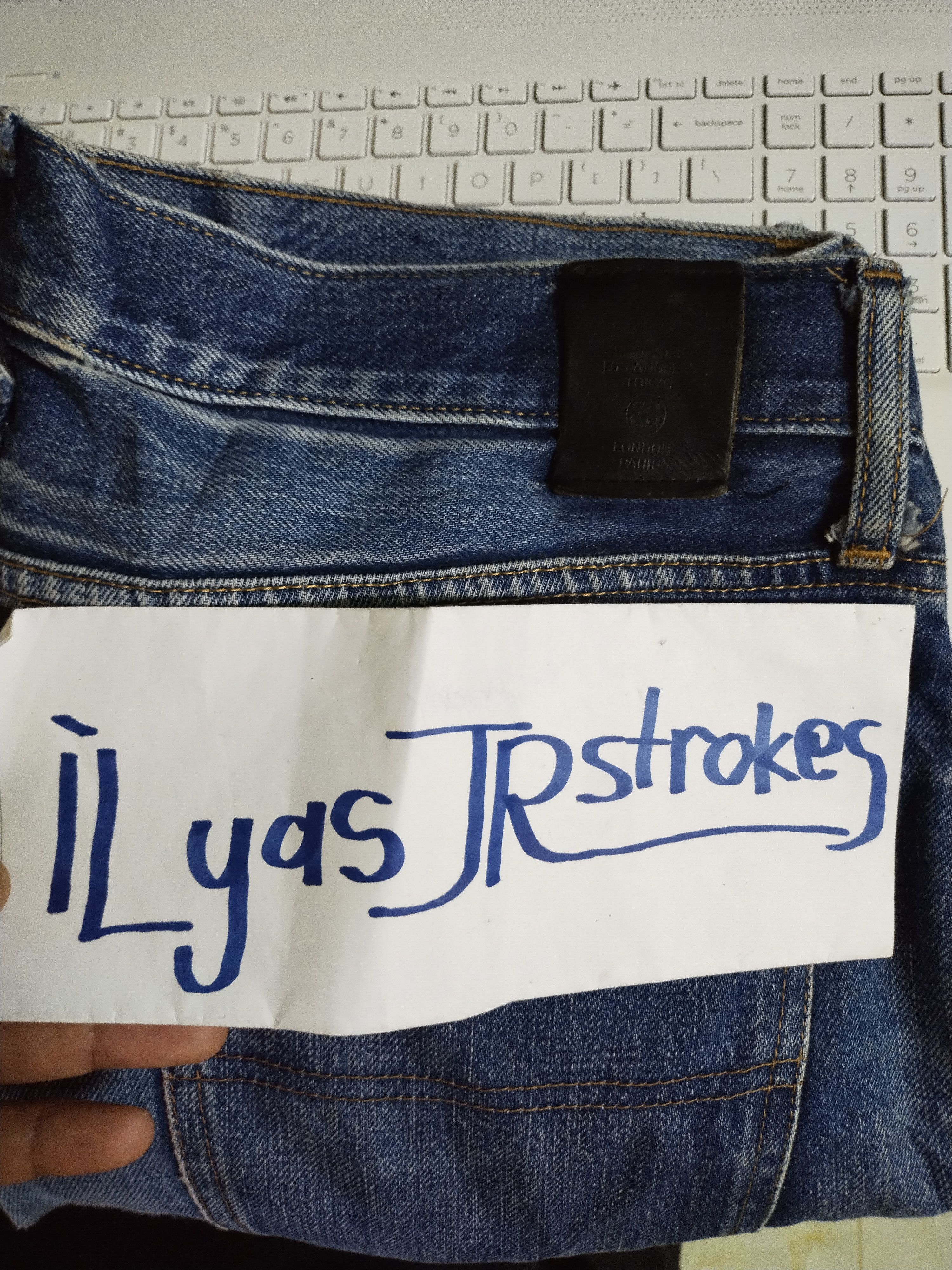 Stussy Vintage Stussy Selvedge Distressed Jeans RARE Punk Size 36" / US 14 / IT 50 - 25 Thumbnail