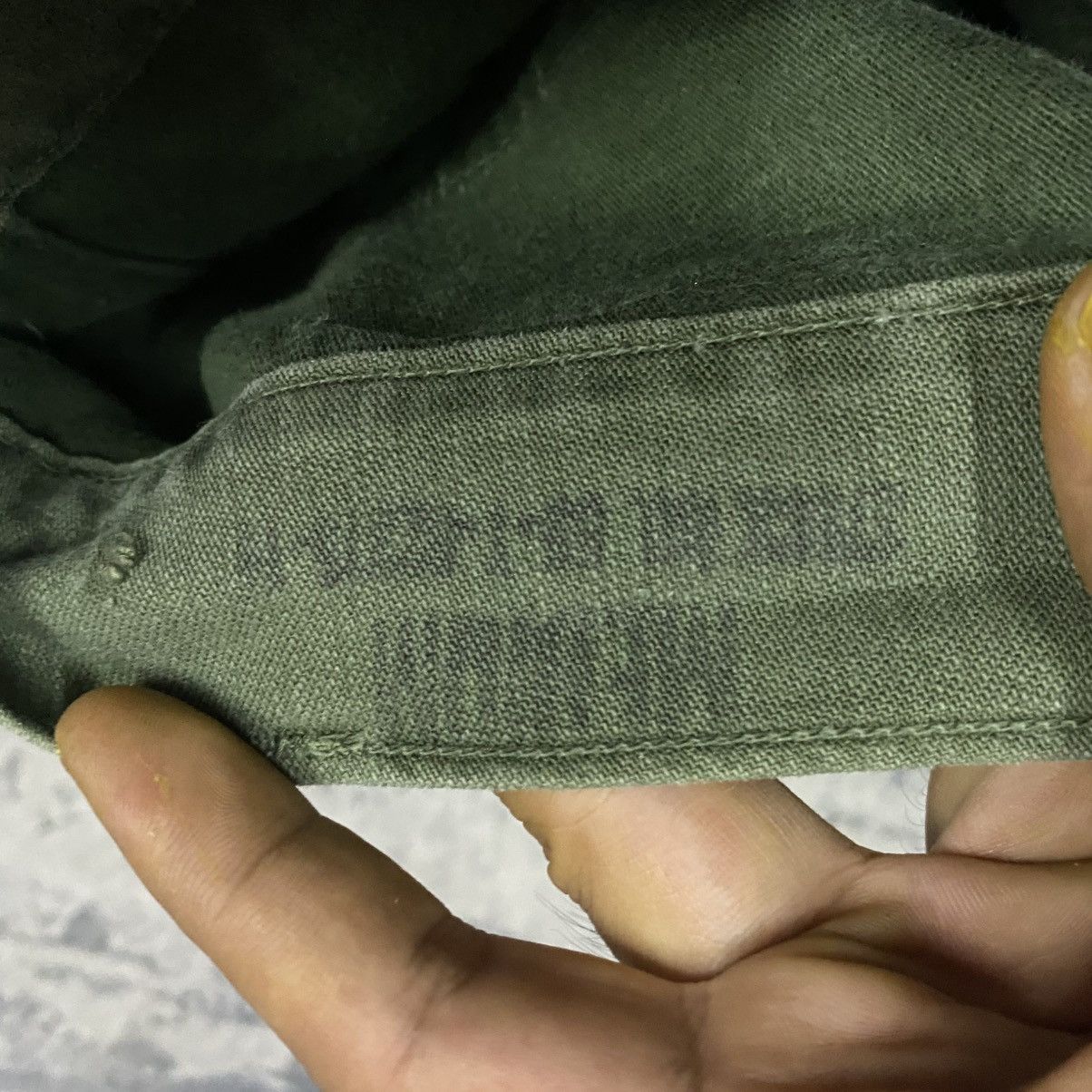 Army Of Me 1960s US Army OG-107 Sateen Vietnam War Trousers Size US 31 - 5 Thumbnail