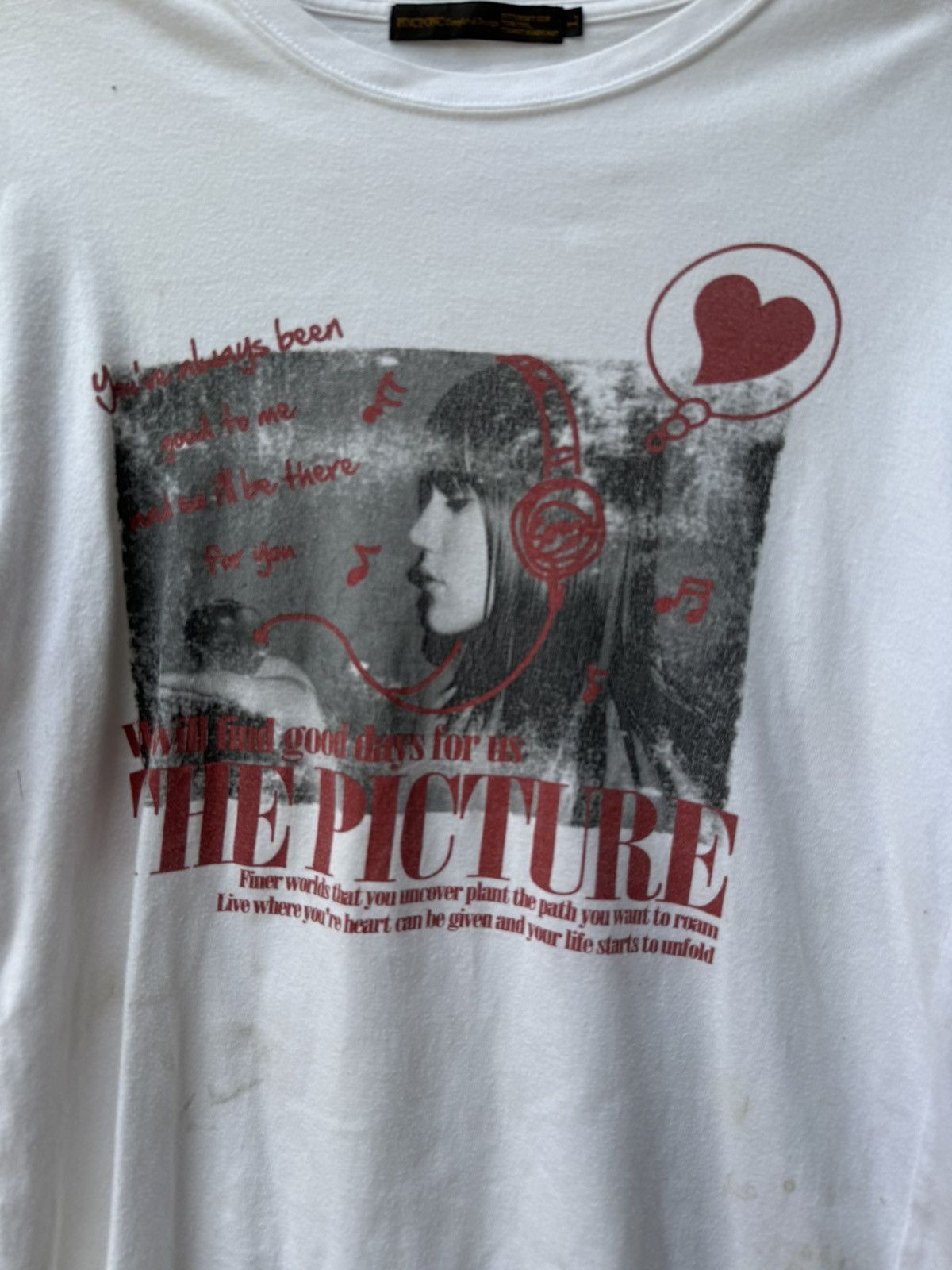 Japanese Brand Pincponc Hysteric Girl Poem Longsleeve Size US M / EU 48-50 / 2 - 3 Thumbnail
