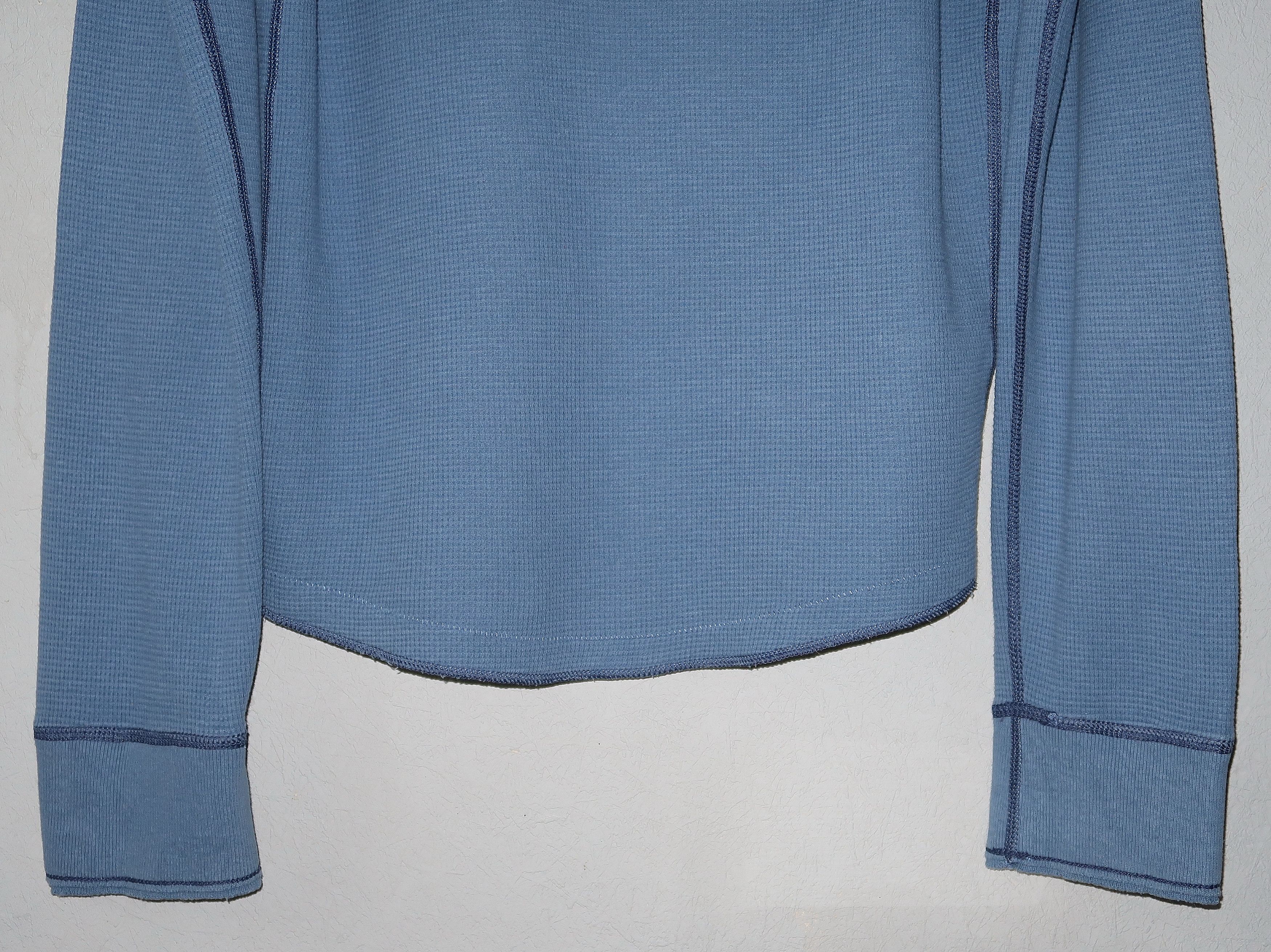 Abercrombie & Fitch Blue Slightly Distressed Oversized Sweatshirt Y2K Size US M / EU 48-50 / 2 - 5 Thumbnail