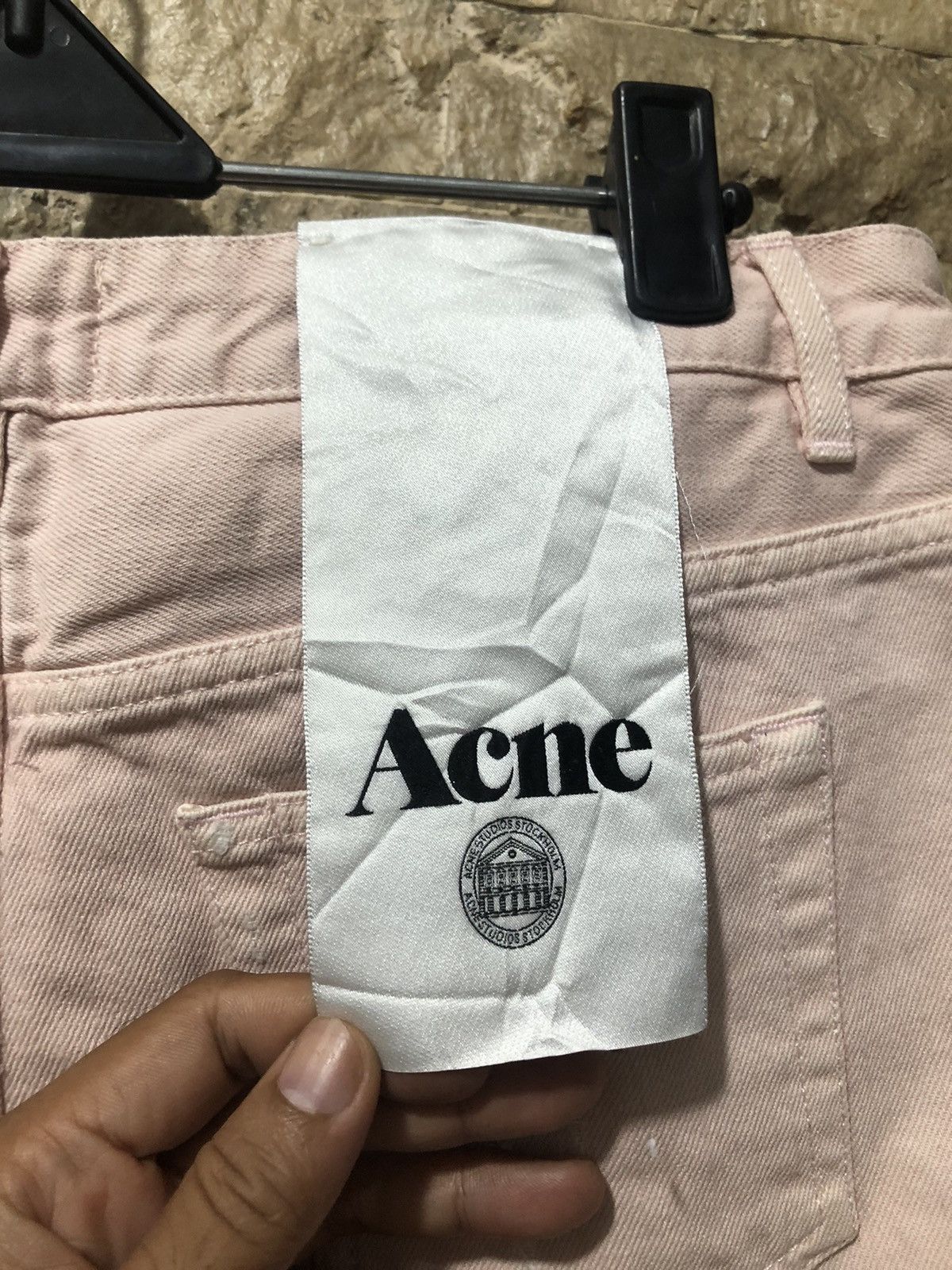Acne Studios Pop Pink Trash Jeans Size 25" / US 0 / IT 36 - 6 Thumbnail