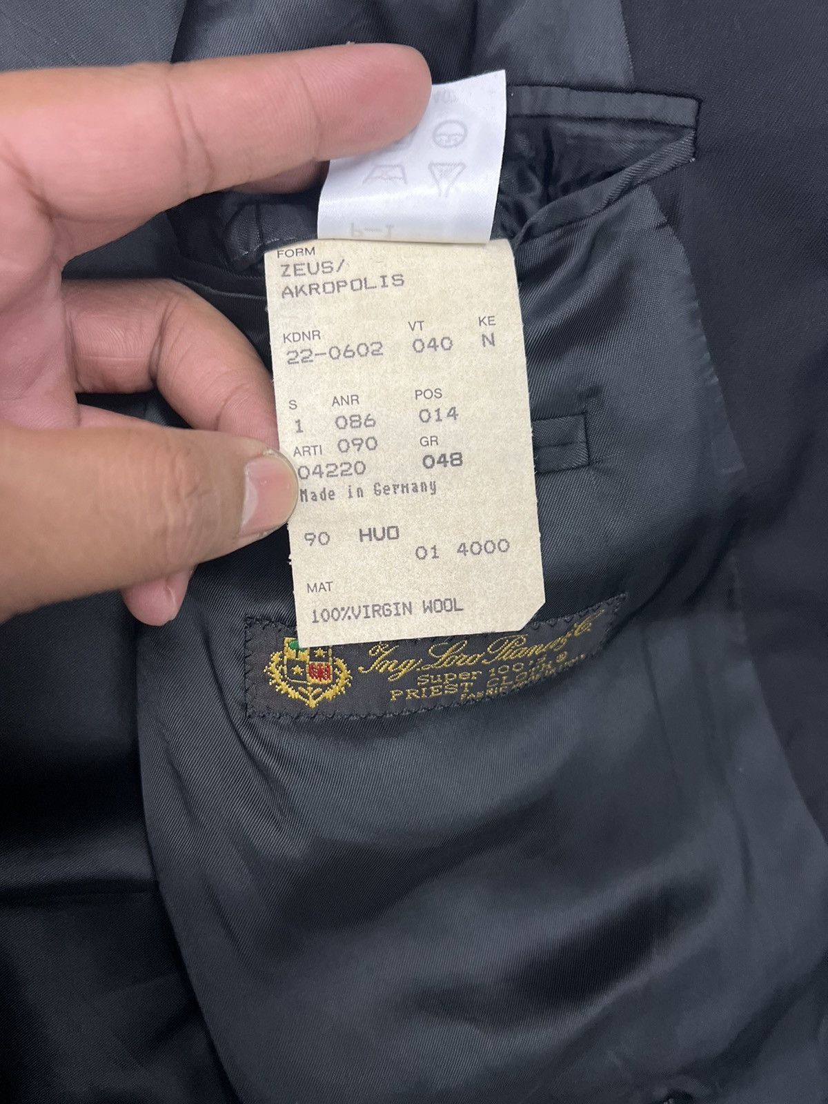 Hugo Boss × Loro Piana Loro Piana x Hugo Boss Zeus Akropolis 44R Size 44R - 13 Thumbnail