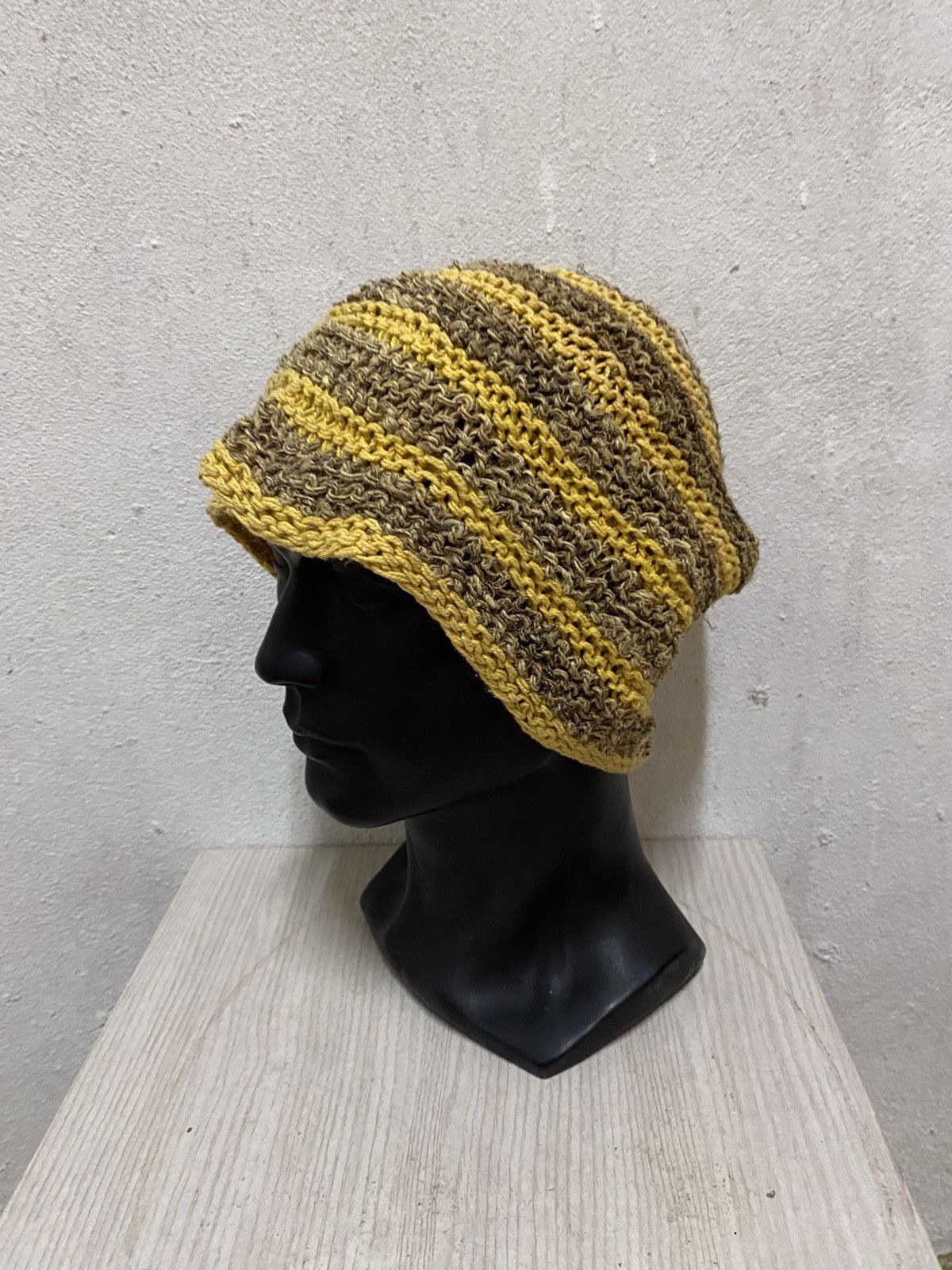 Japanese Brand Japanese Brand Crochet Beanie Hat Size ONE SIZE - 3 Thumbnail