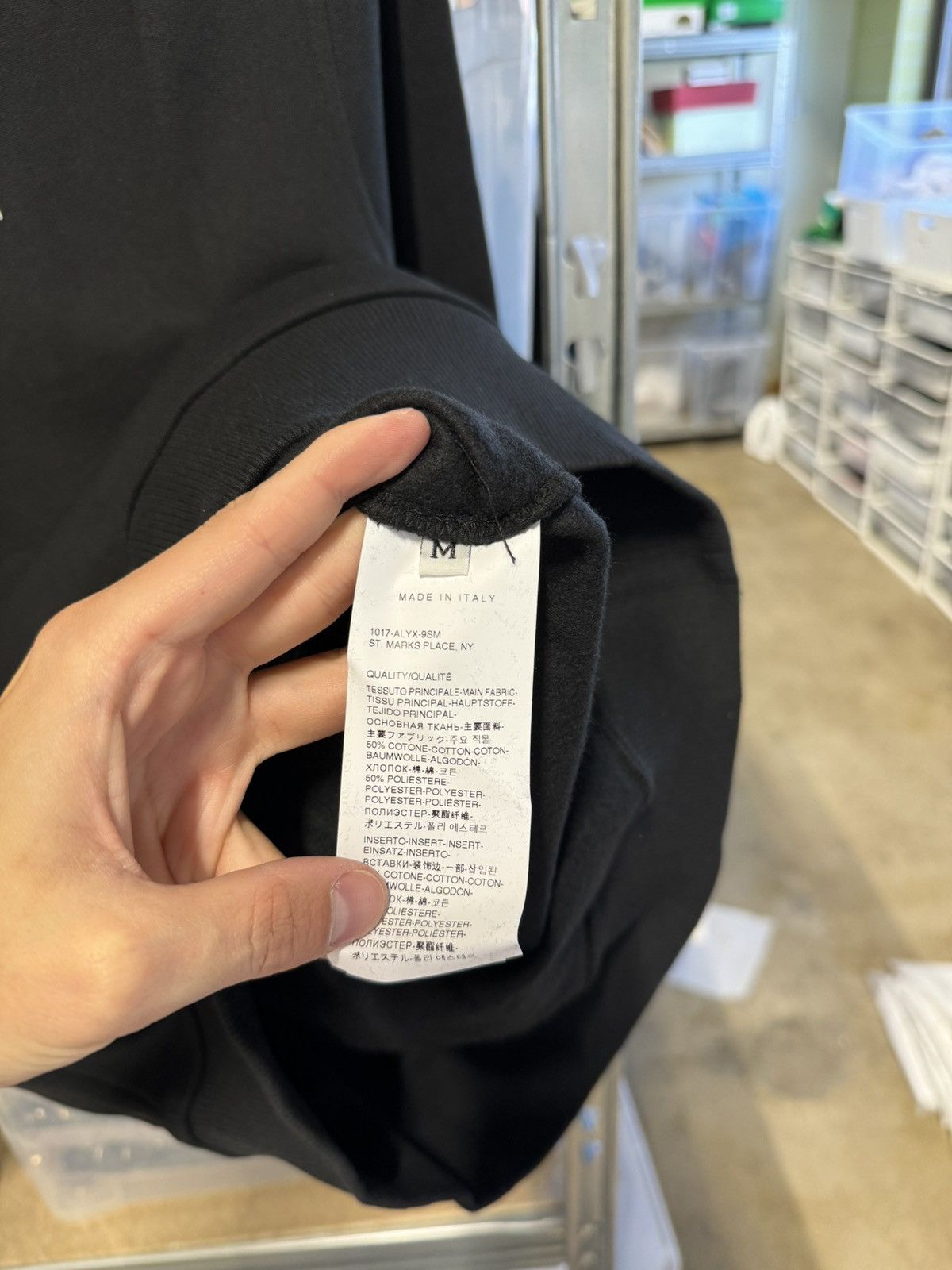 1017 ALYX 9SM 1017 ALYX 9SM Logo Printed Hoodie Size US M / EU 48-50 / 2 - 5 Thumbnail