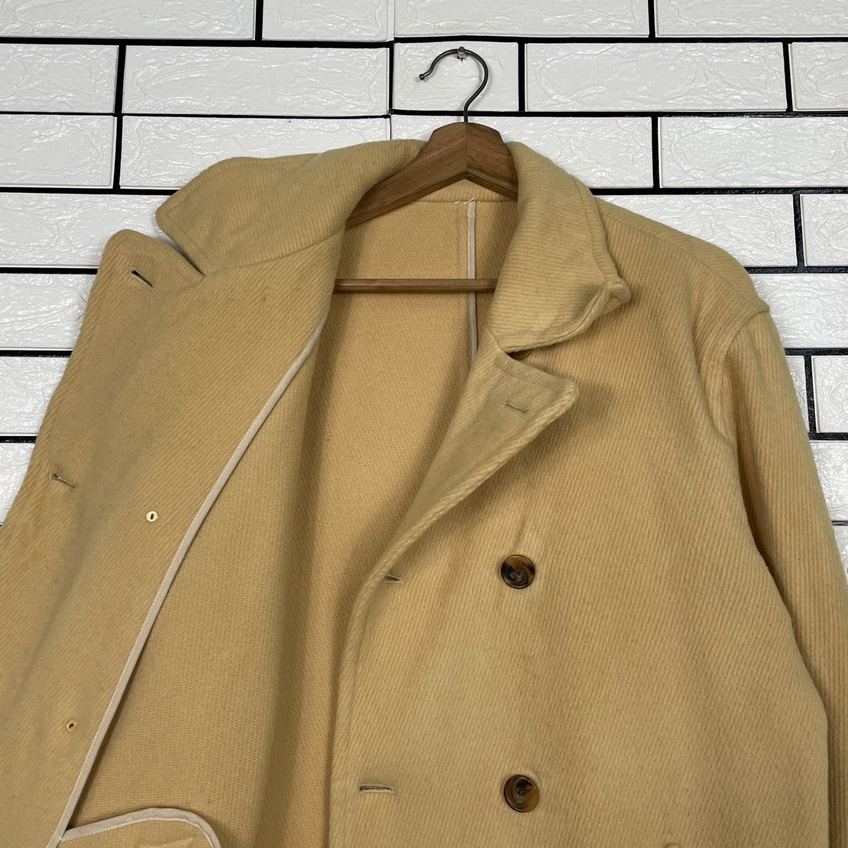 J. Press J.Press Double Breasted Brown Wool Jacket Size US M / EU 48-50 / 2 - 10 Thumbnail