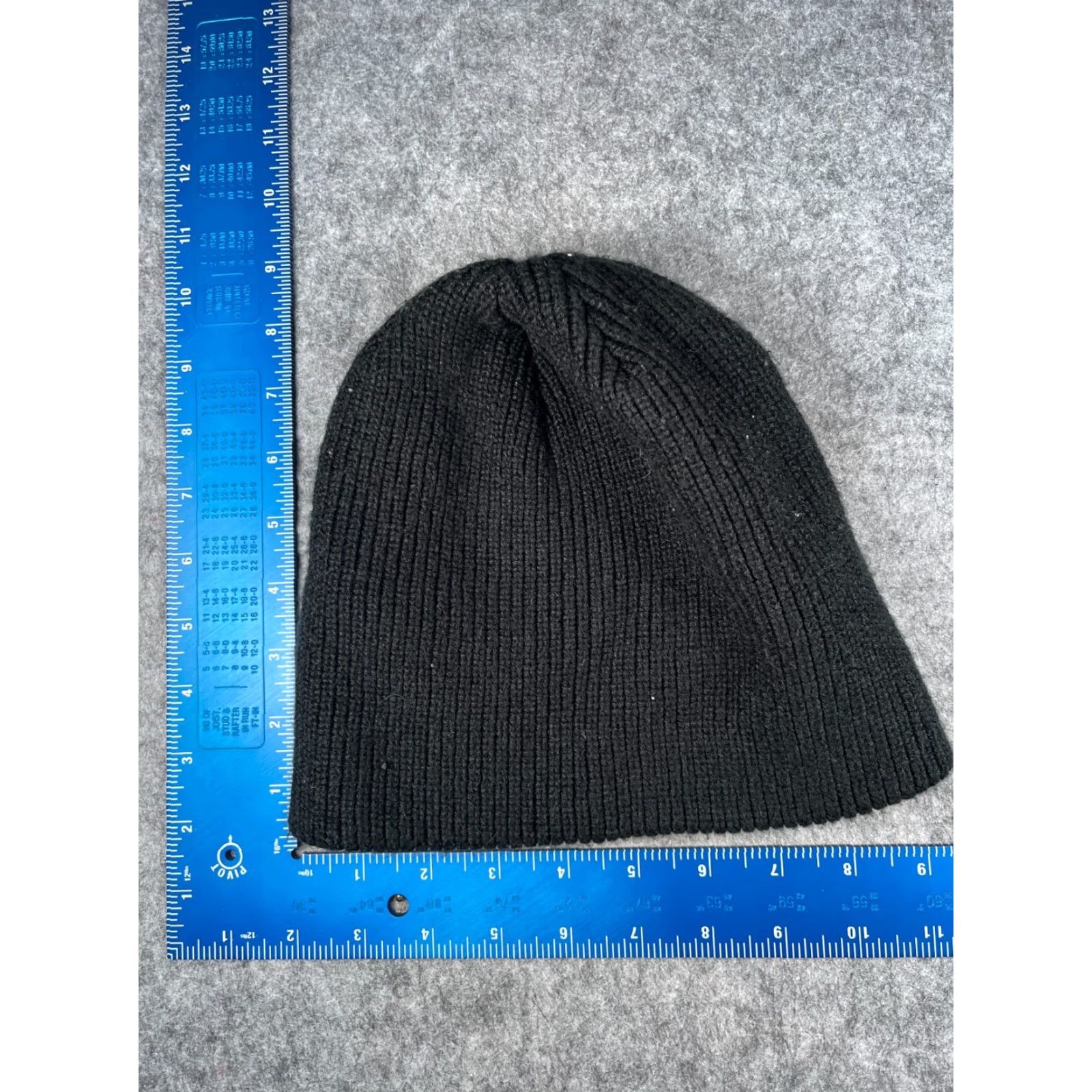 Vintage Angela & William Beanie Adult One Size Black 100% Acrylic Knit Hat Men Beanie Black One Size Angela & William Mens Beanie 100% Acrylic Knit Hat Size ONE SIZE - 4 Thumbnail