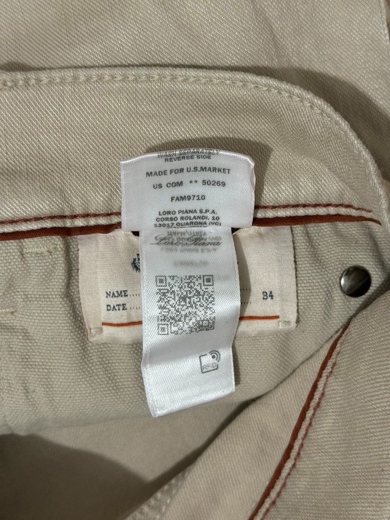 Loro Piana LORO PIANA Linen casual pants, soft, lightweight and breat Size US 34 / EU 50 - 6 Thumbnail