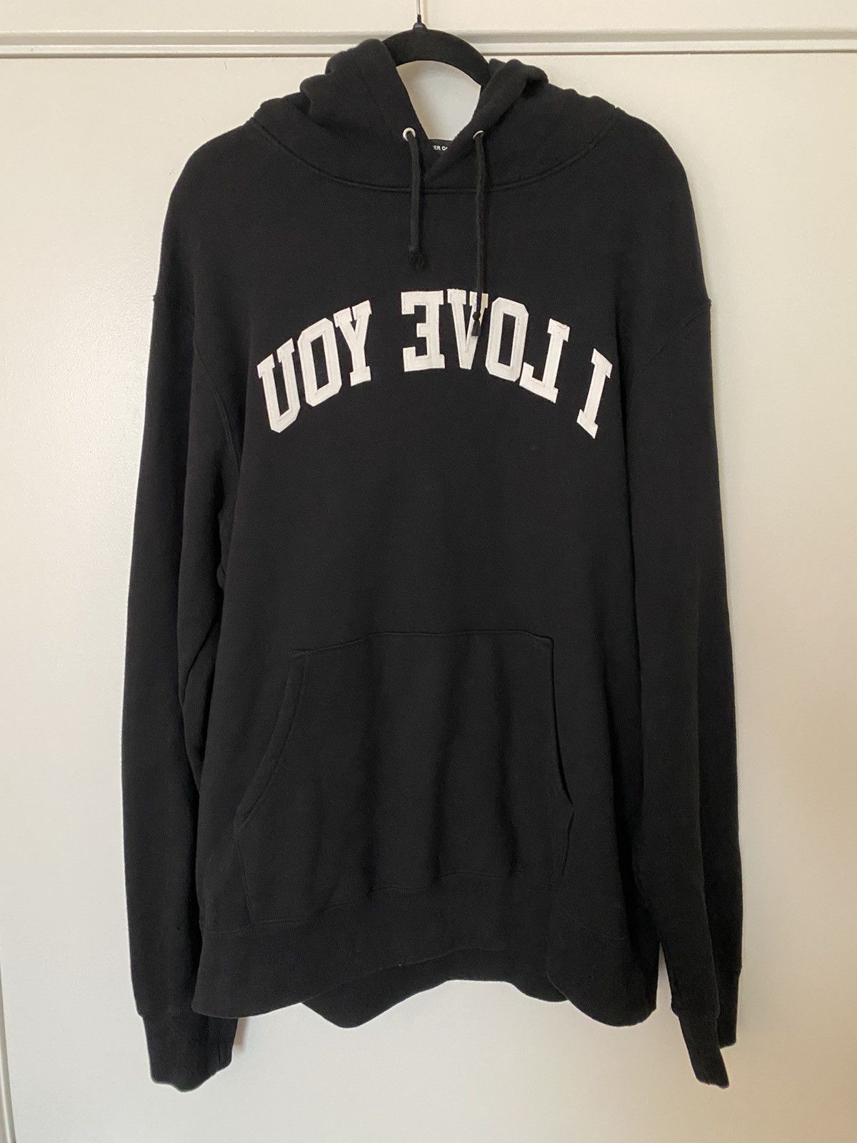 Undercover Undercover I Love You Hooded Sweatshirt Sz 5 Size US XXL / EU 58 / 5 - 1 Thumbnail