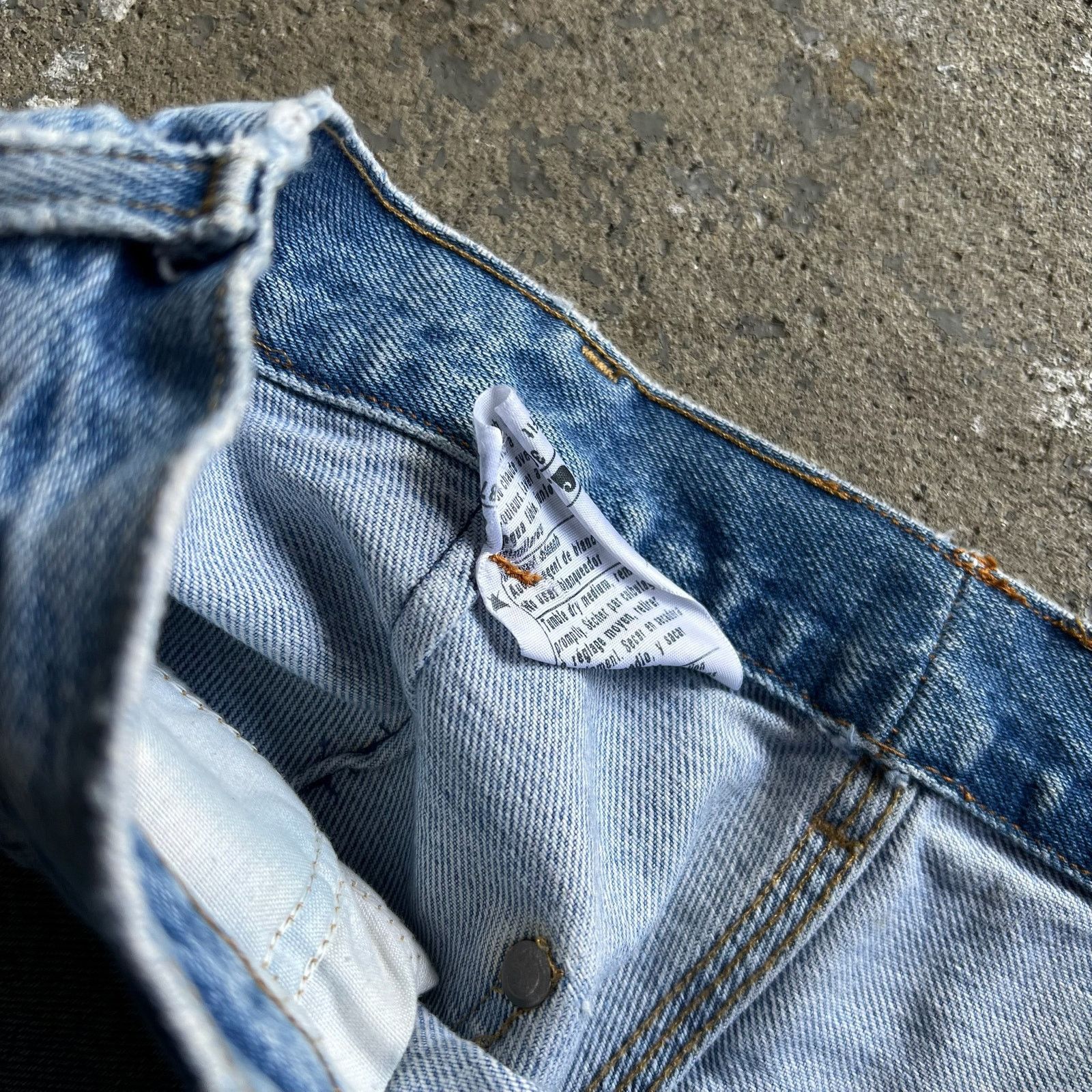 Carhartt × Vintage Carhartt denim blue jean double knee work carpenter pants Size US 29 - 10 Thumbnail