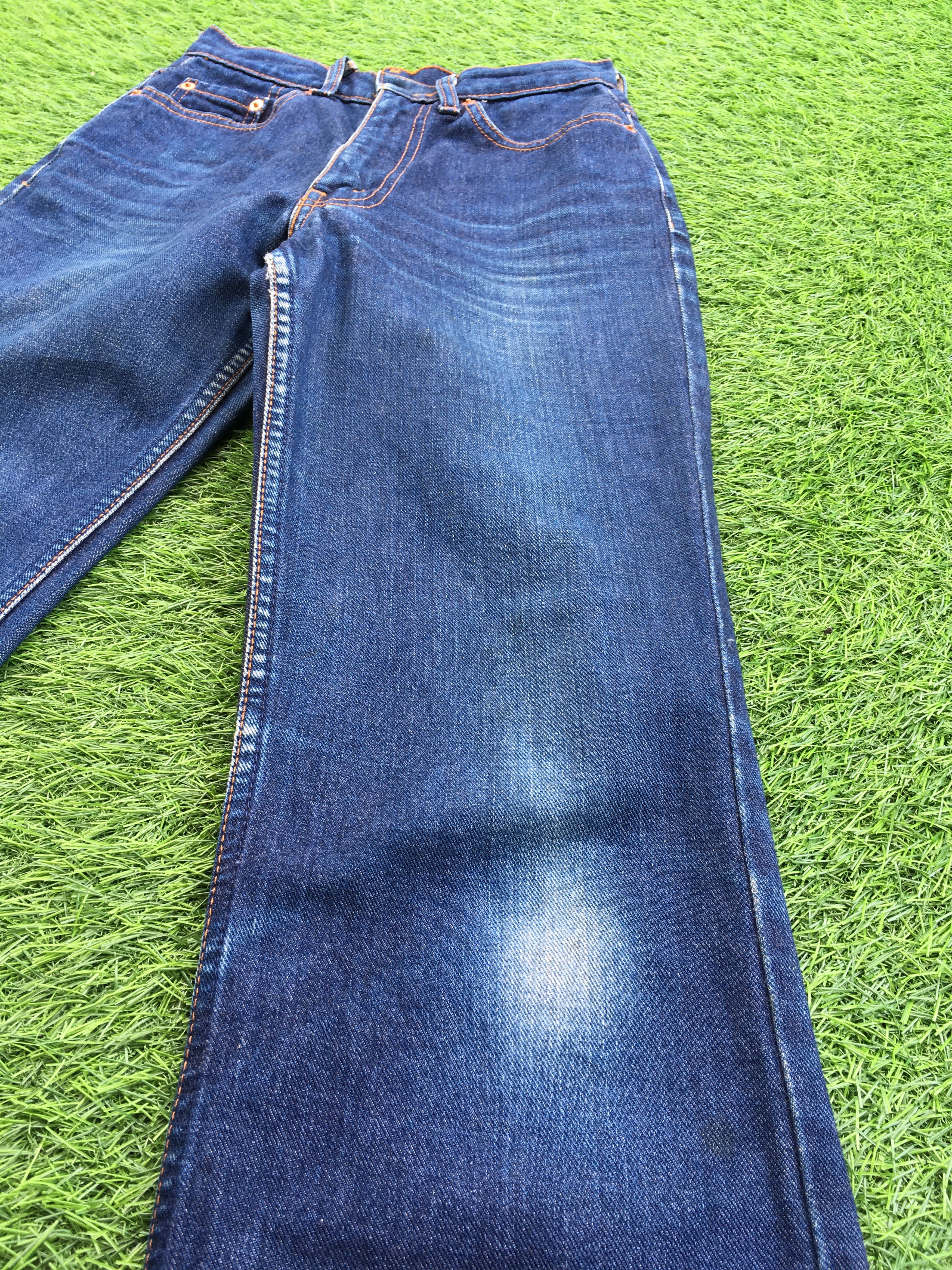 Jean Vintage 517 BootCut Jeans Faded Flare Denim W23 D-1193 Size 23" - 7 Thumbnail