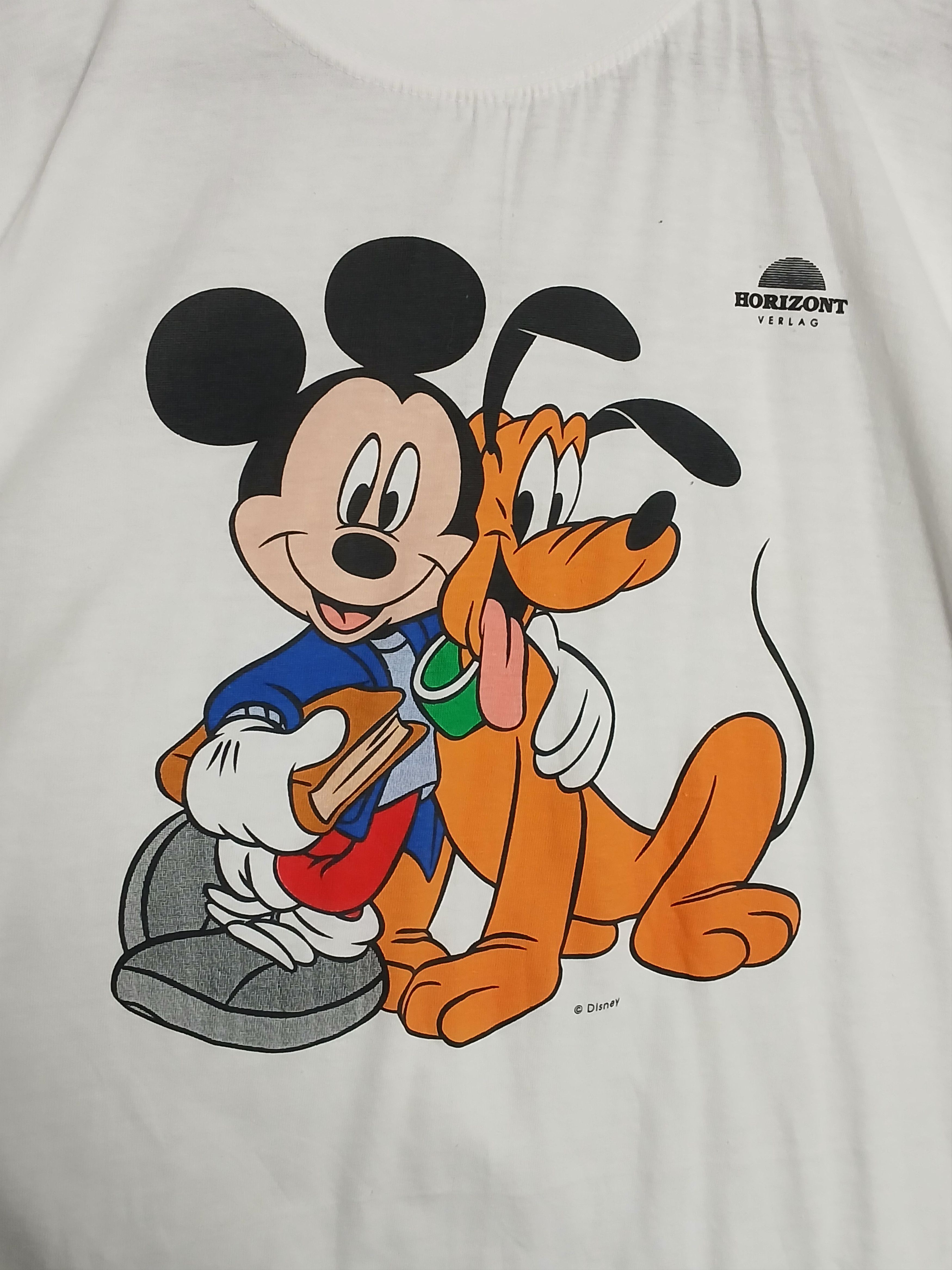 Disney Vintage Disney Mickey Mouse T-Shirt Size US M / EU 48-50 / 2 - 3 Thumbnail