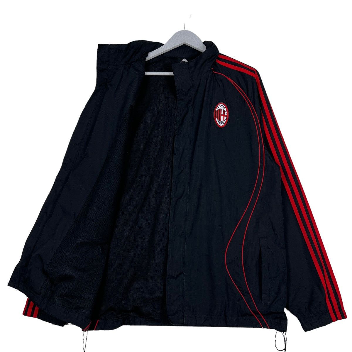 Adidas 🔥 VINTAGE AC MILAN ADIDAS JACKET Size US M / EU 48-50 / 2 - 11 Thumbnail