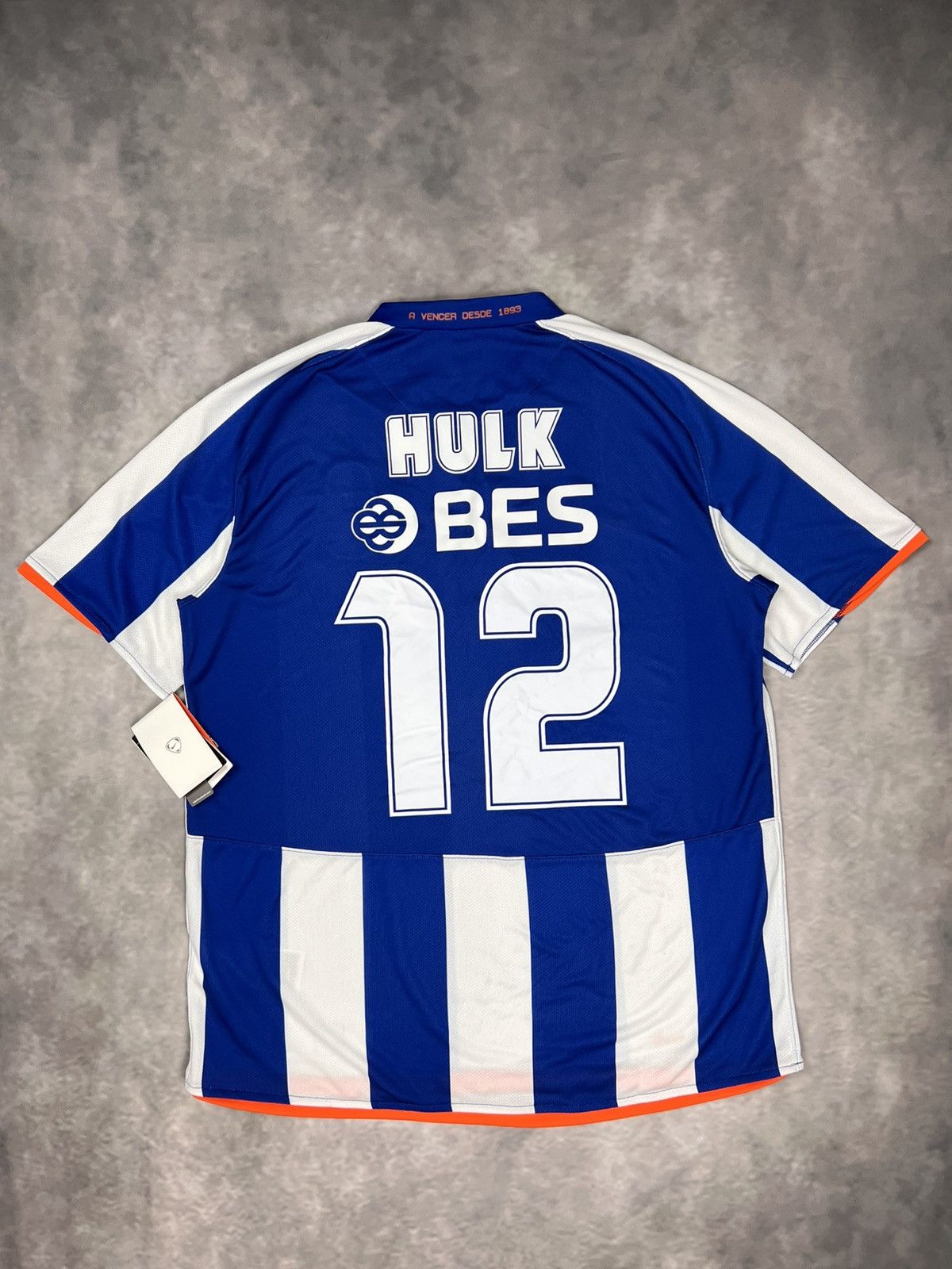 Nike Nike FC Porto 2008-09 Home Jersey HULK #12 BNWT Size L Vtg Size US L / EU 52-54 / 3 - 3 Thumbnail