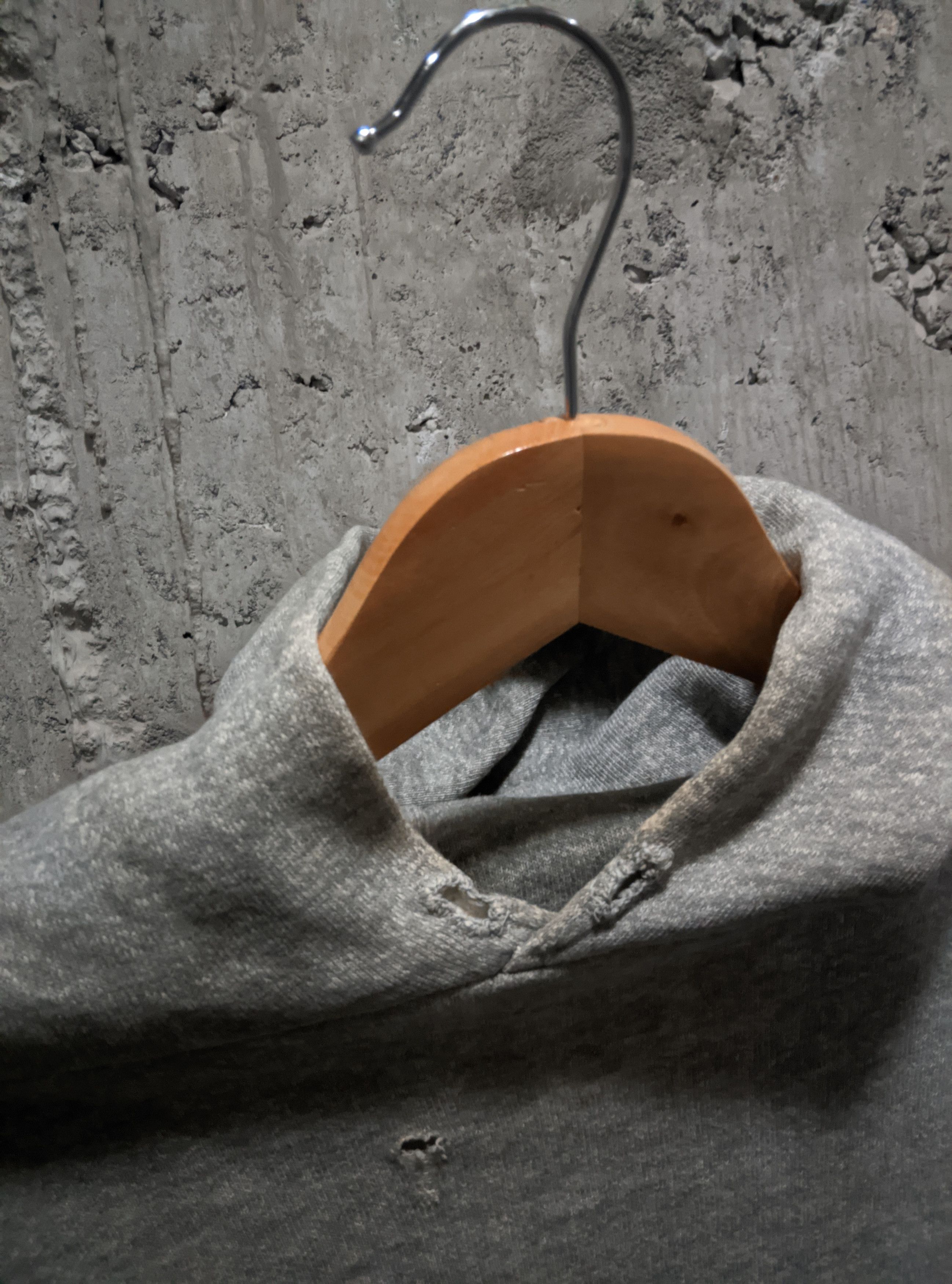 Vintage Vintage 50s 60s hoodie blank grey two tone Size US M / EU 48-50 / 2 - 9 Thumbnail