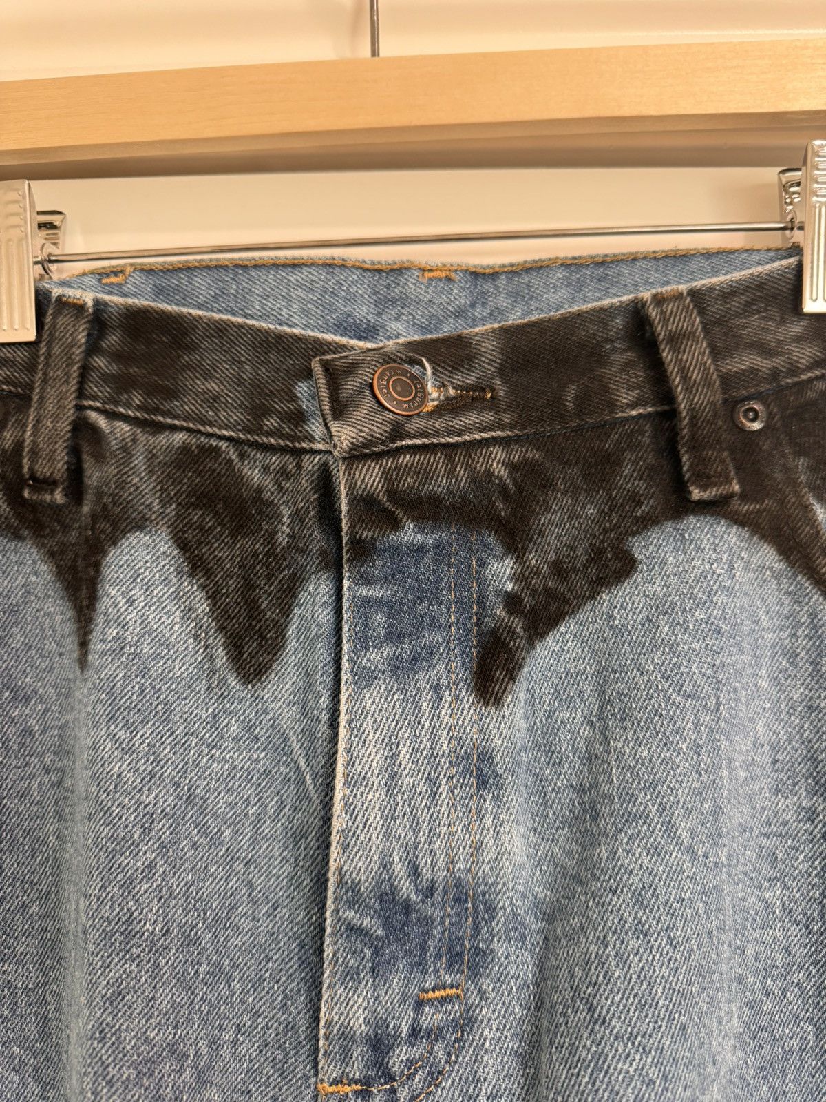 Other Belacartes ‘’Marilyn Manson’ Airbrushed Jeans - 36 Size US 36 / EU 52 - 4 Thumbnail