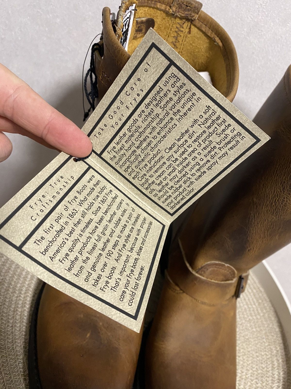 Frye Frye Engineer 12R 77400 AS98 Sendra Leather Boots Size: 39 Size US 9 / IT 39 - 7 Thumbnail