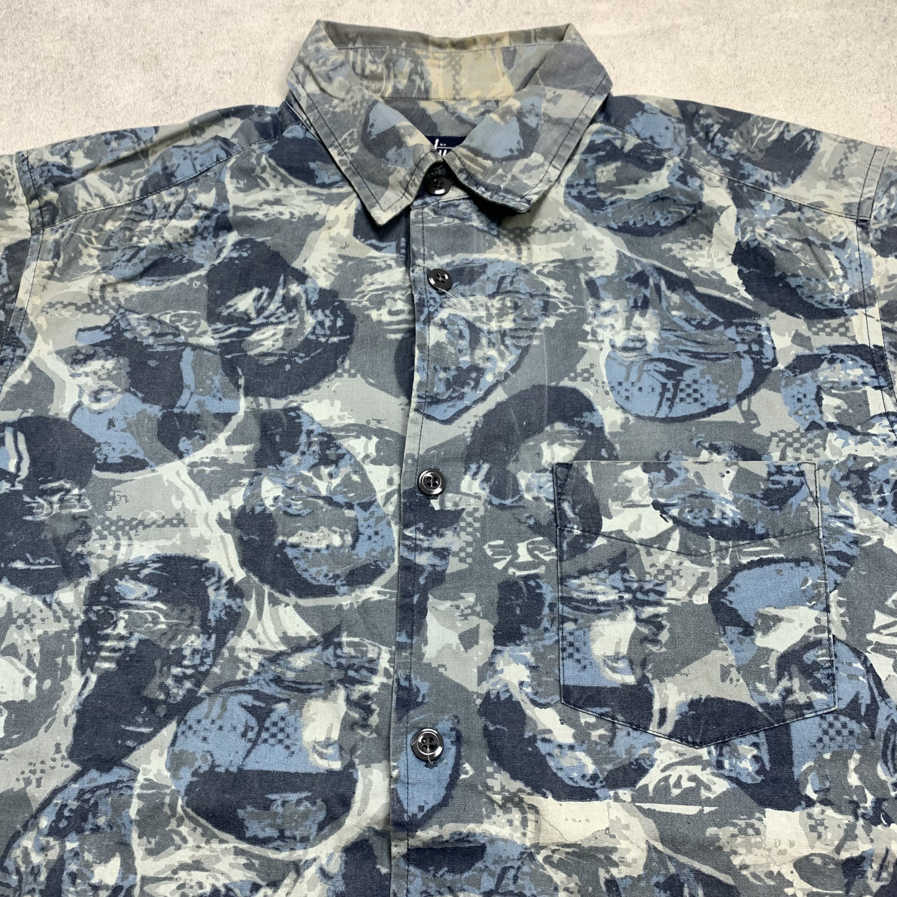 Stussy Vintage Stussy Printed Shirt Button Up Size US M / EU 48-50 / 2 - 3 Thumbnail