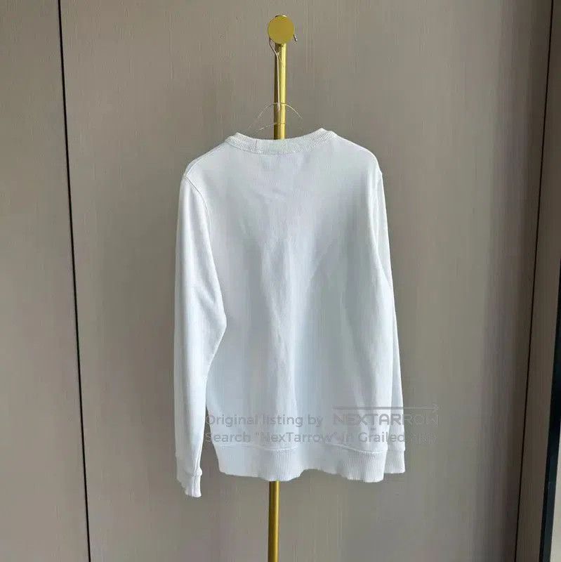 Burberry Burberry Women's White Cotton Sweatshirt. Size S / US 4 / IT 40 - 2 Thumbnail