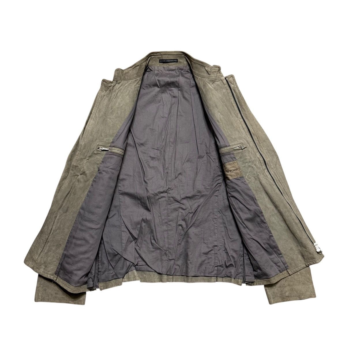 Y's for Men Vtg Yohji Yamamoto Y’s For Men Suede Kangaroo Leather Jacket Size US S / EU 44-46 / 1 - 14 Thumbnail