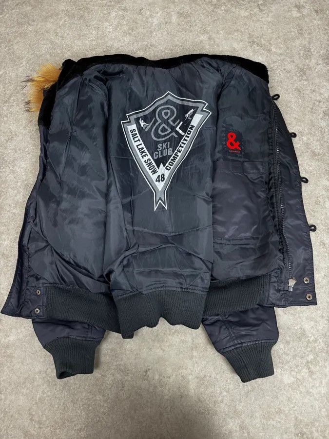 Dolce & Gabbana AW2003 Dolce & Gabbana Navy Aviator Bomber Jacket Size US M / EU 48-50 / 2 - 7 Thumbnail