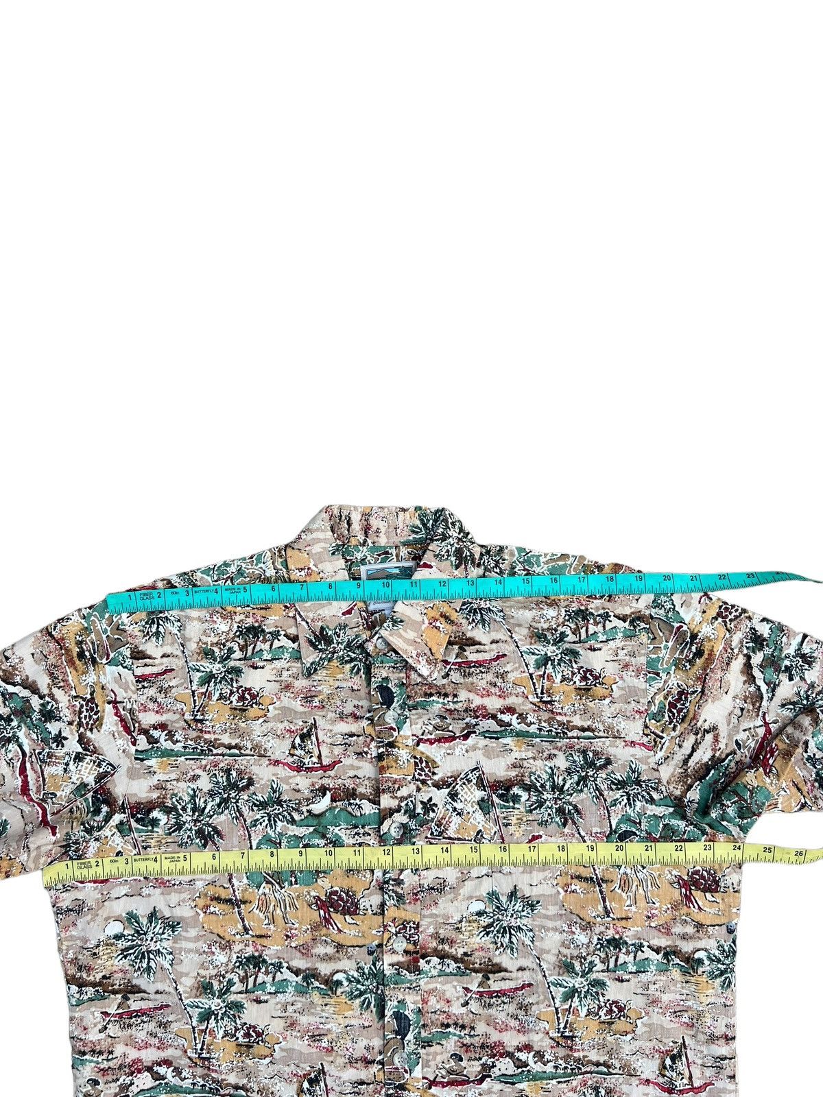 Vintage 80s Men’s Cooke Street Hula Girl Sail Boat Hawaiian Size US M / EU 48-50 / 2 - 3 Thumbnail