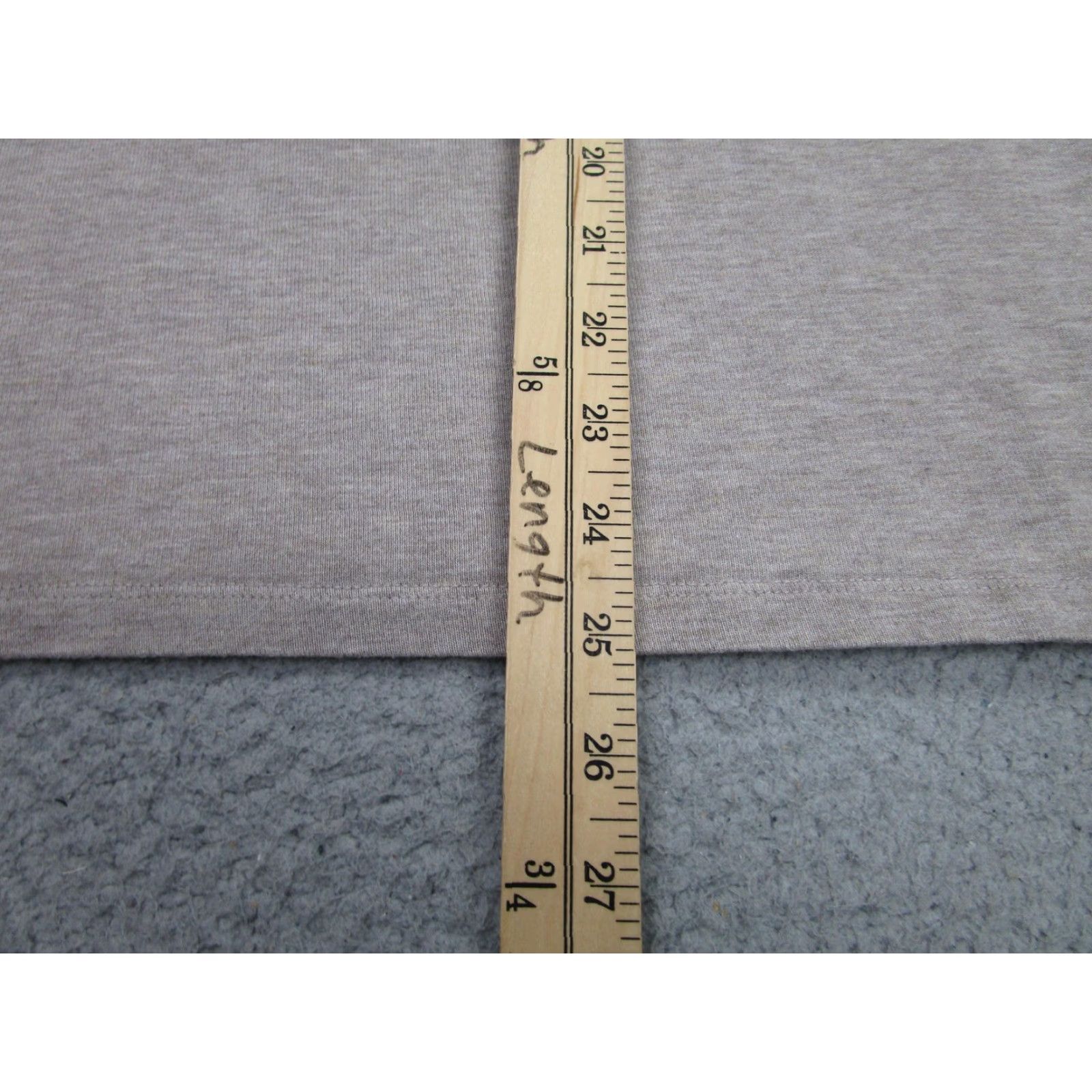 Vintage A New Day Shirt Womens Large Beige Short Sleeve Crewneck Rayon Blend Stretch Size L / US 10 / IT 46 - 7 Thumbnail
