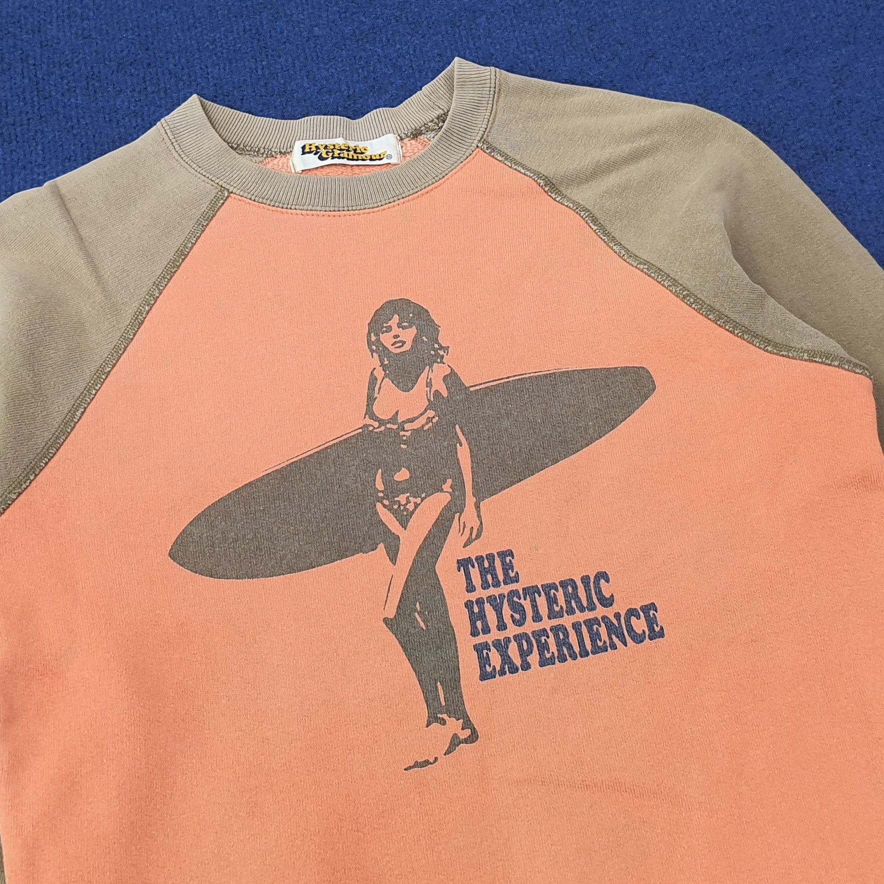 Hysteric Glamour Vintage Hysteric Glamour Raglan Sweatshirt C254N18 Size XS / US 0-2 / IT 36-38 - 2 Thumbnail