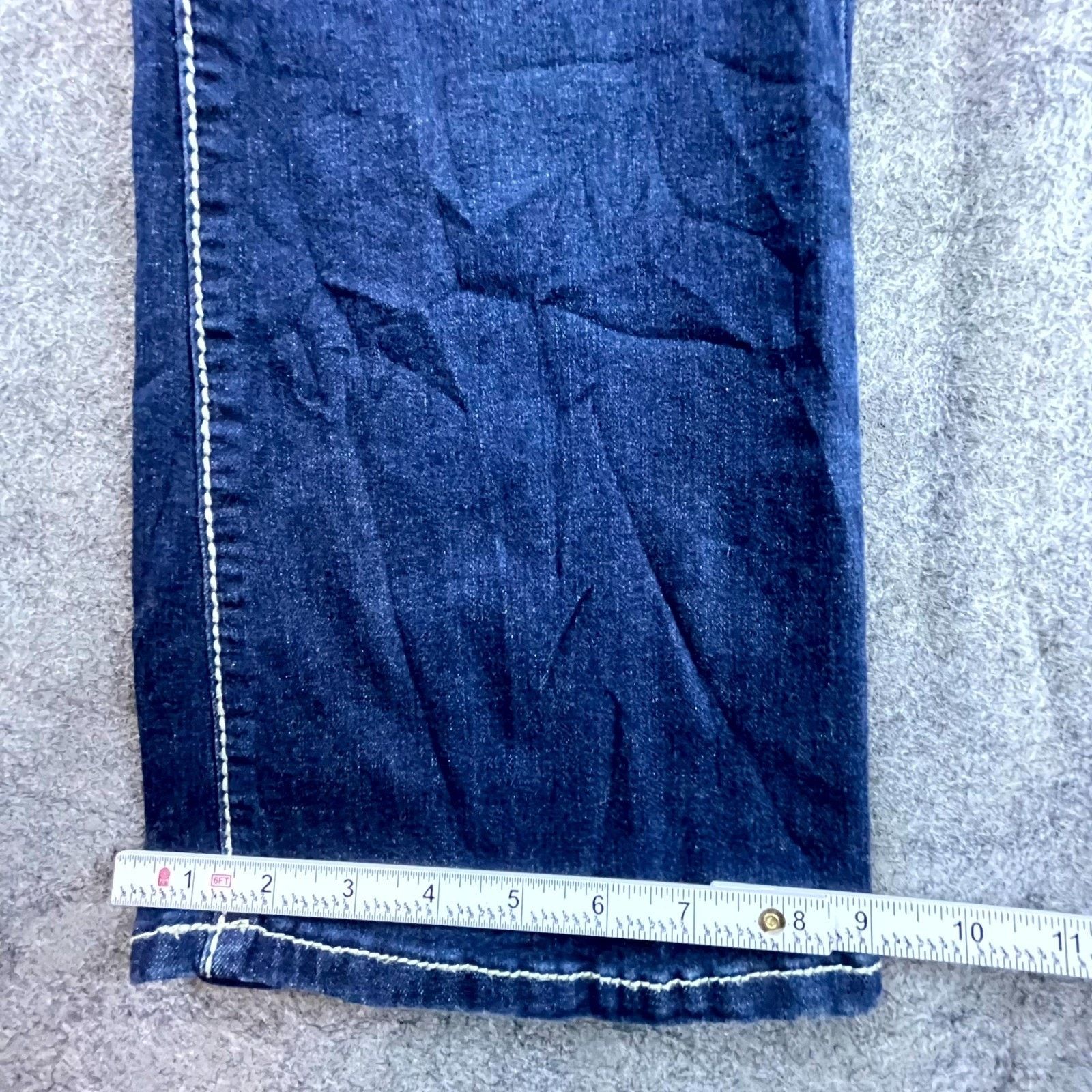 Apt. 9 Apt.9 Jeans Women 34 Y2K Flap Pockets Rhinestones Bootcut Size 34" / US 12 / IT 48 - 4 Thumbnail