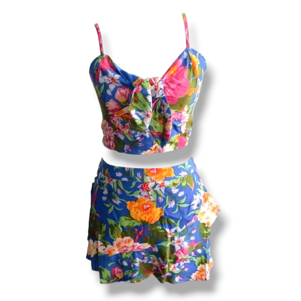 Other NWT Lottie & Holly Coordinated 2pc Set Crop Top & Skort Sz M Size 29" - 1 Thumbnail