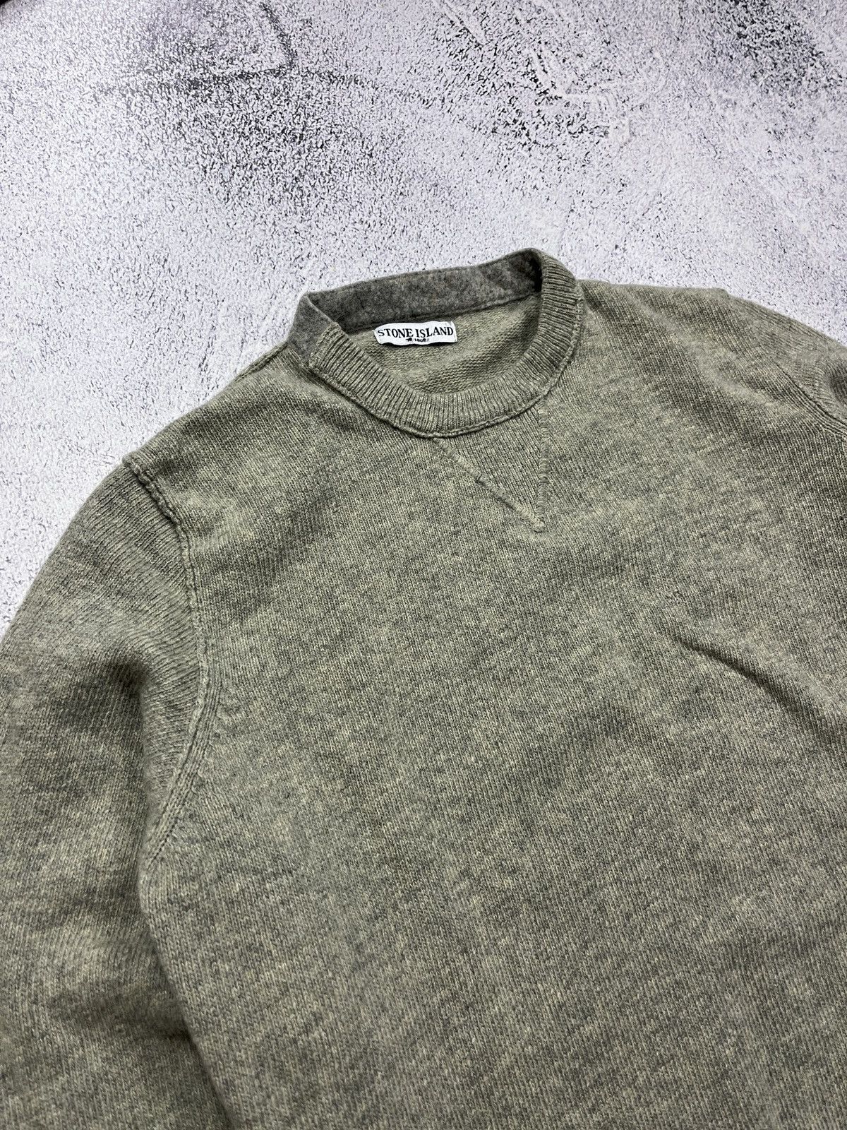 Stone Island Vintage Stone Island 2007 Wool Knit Sweater Archive Rare Size US XXL / EU 58 / 5 - 4 Thumbnail