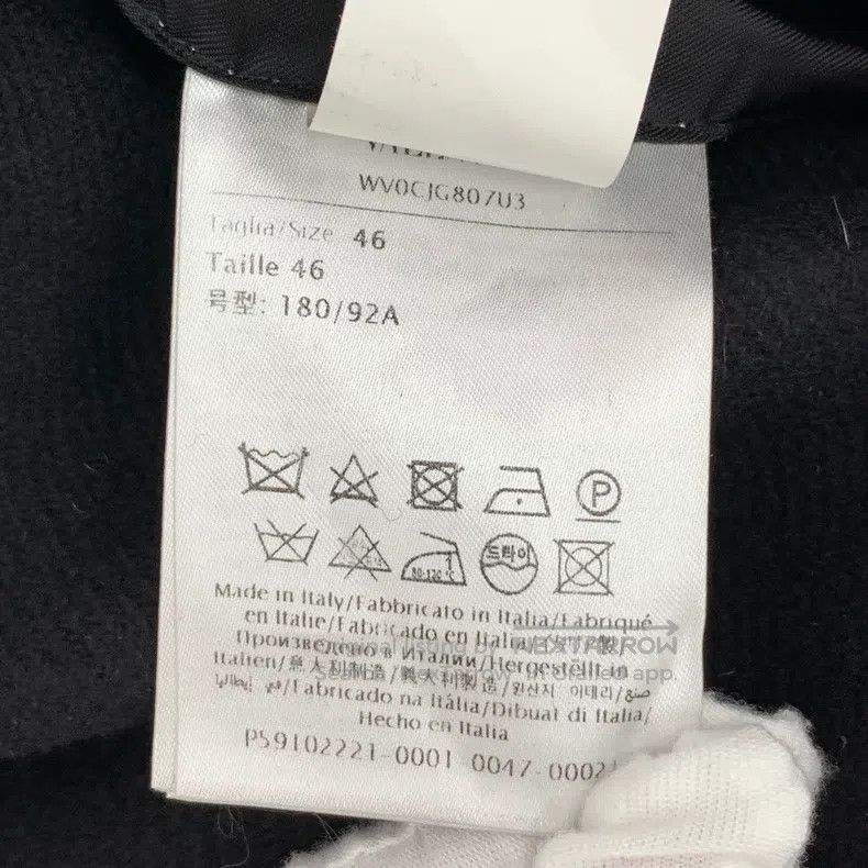 Valentino Valentino Black wool Fangling double-breasted short coat Size S / US 4 / IT 40 - 7 Thumbnail