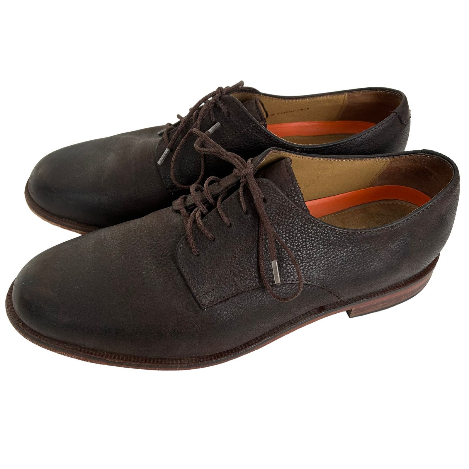 Cole Haan Cole Haan Grand OS Brown Leather Lace Up Loafers Sz 9.5 Size US 9.5 / EU 42-43 - 3 Thumbnail