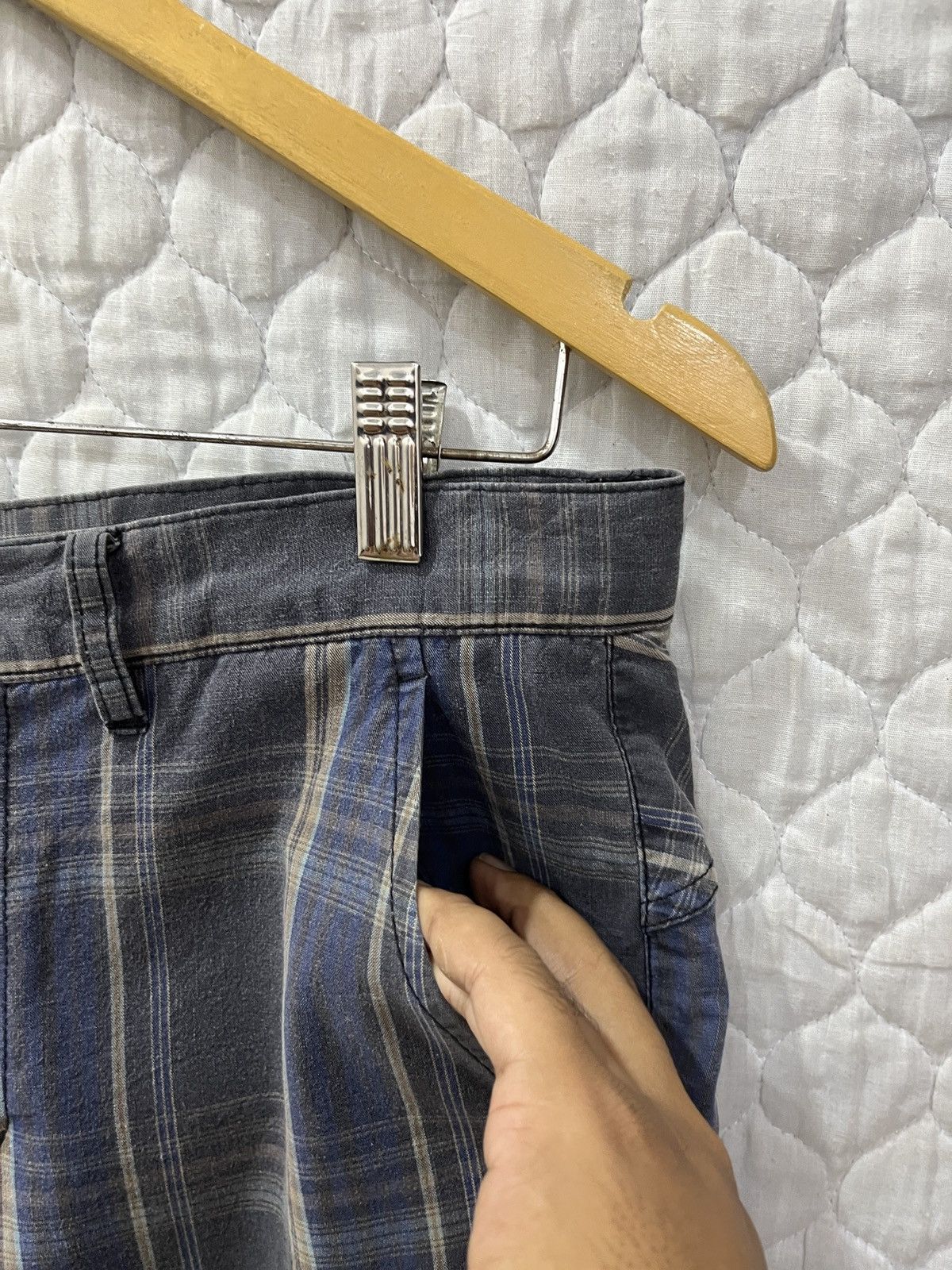 Takeo Kikuchi 🔥🔥🔥STEALS TAKEO KIKUCHI TARTAN PANTS Size US 33 - 6 Thumbnail